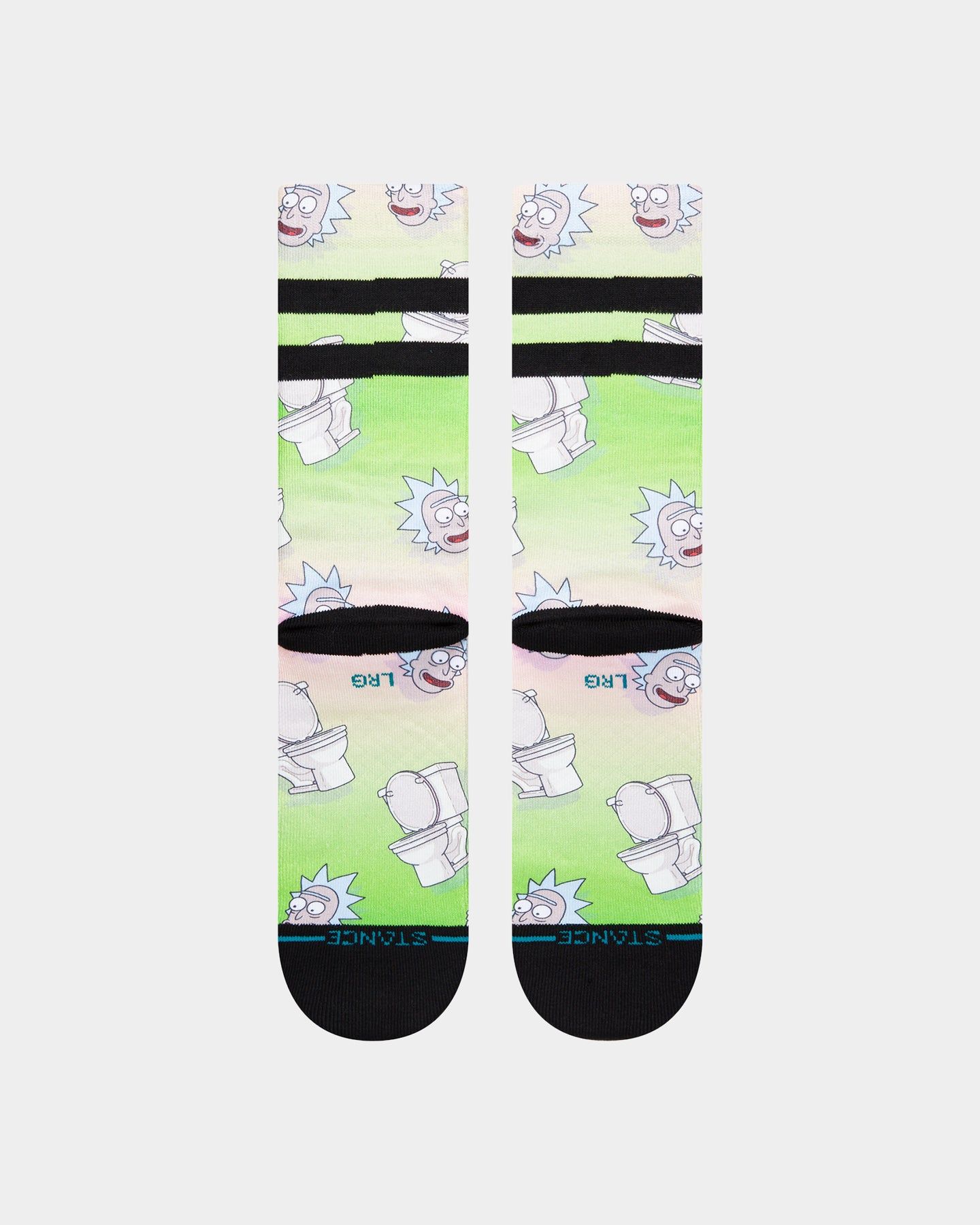 Stance X Rick And Morty The Seat Socks Multi-Coloured sold by Culture Kings product image thumbnail 3