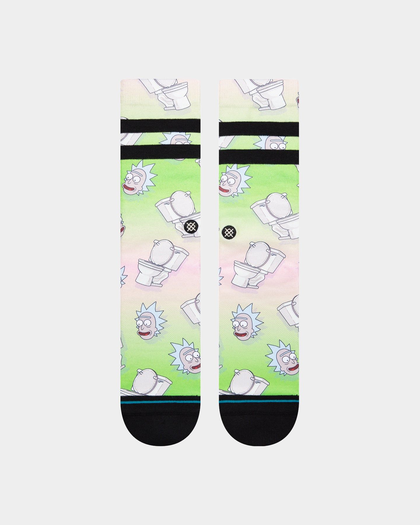 Stance X Rick And Morty The Seat Socks Multi-Coloured sold by Culture Kings product image thumbnail 2