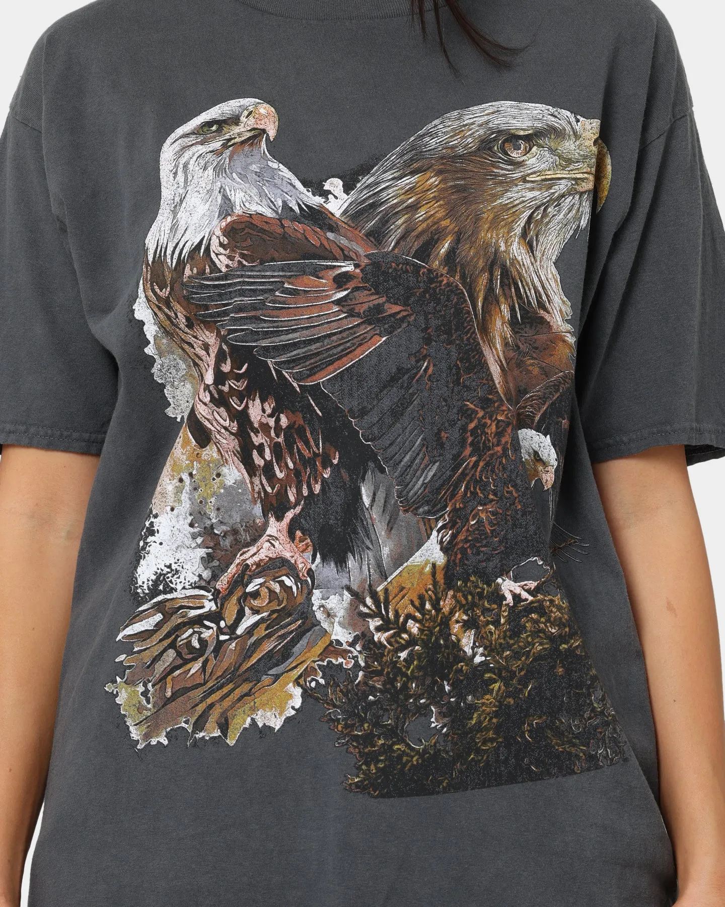 American Thrift OG Eagles T-Shirt Off Black sold by Culture Kings product image thumbnail 2