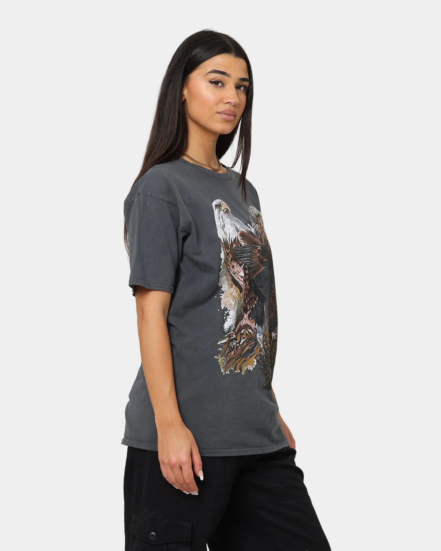 American Thrift OG Eagles T-Shirt Off Black sold by Culture Kings product image thumbnail 4