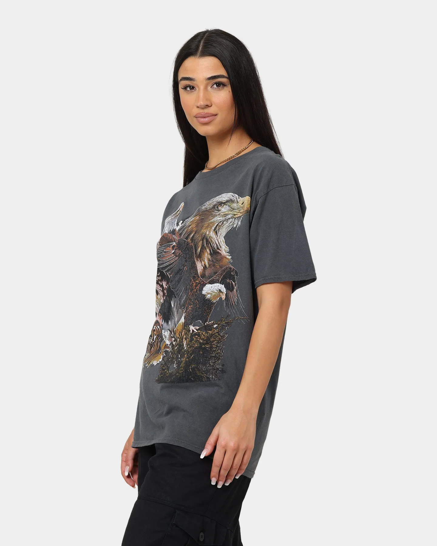 American Thrift OG Eagles T-Shirt Off Black sold by Culture Kings product image thumbnail 5