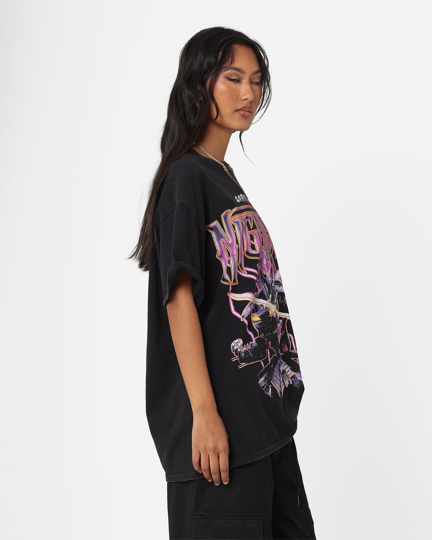 Goat Crew X Transformers Nightbird Vintage T-Shirt Black Wash sold by Culture Kings product image thumbnail 4