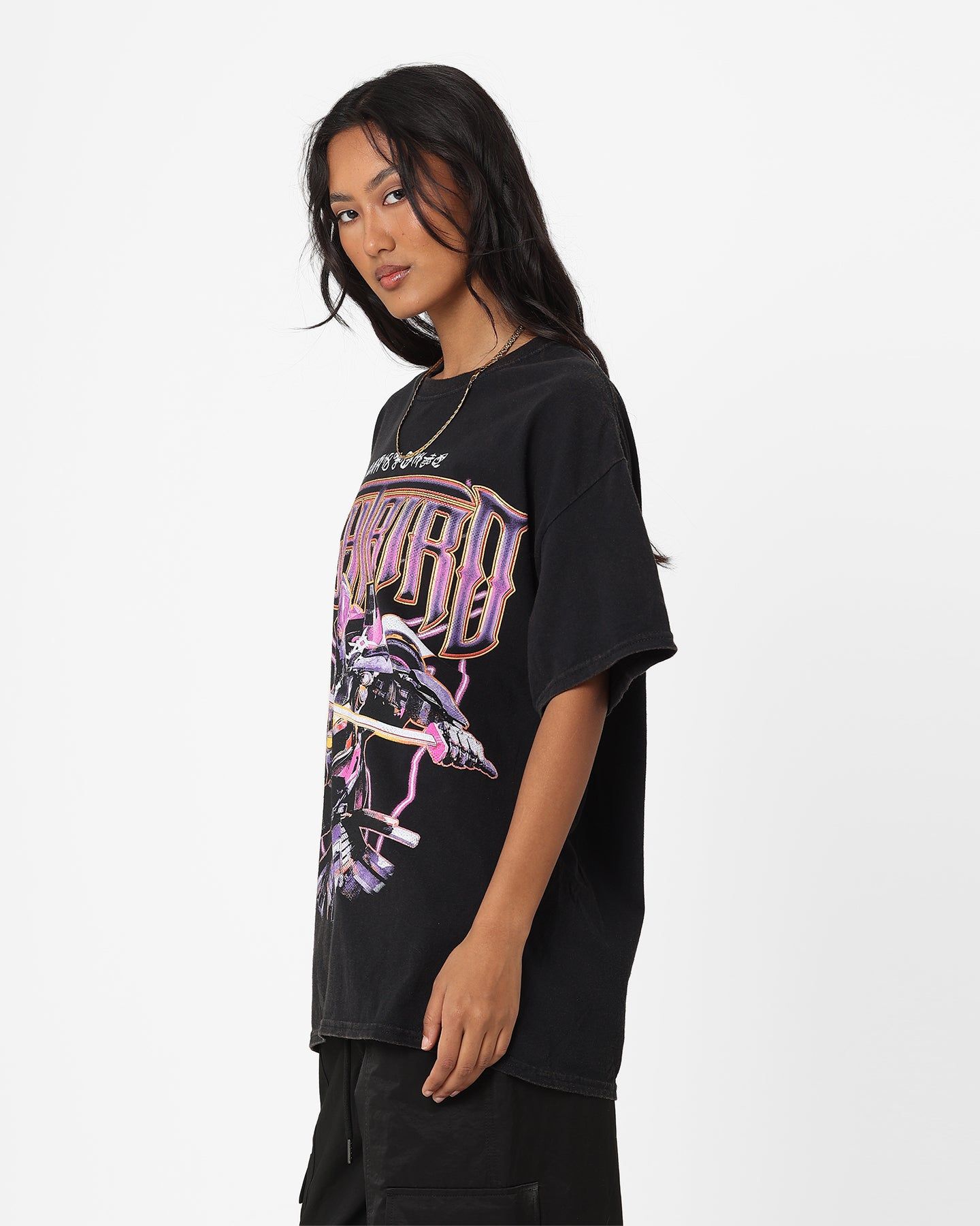 Goat Crew X Transformers Nightbird Vintage T-Shirt Black Wash sold by Culture Kings product image thumbnail 5