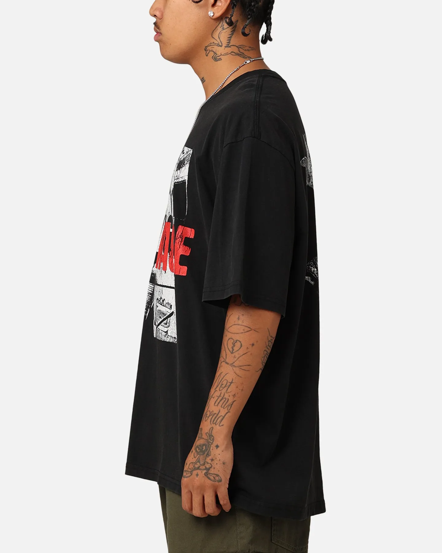 21 Savage American Dream T-Shirt Washed Black sold by Culture Kings product image thumbnail 5