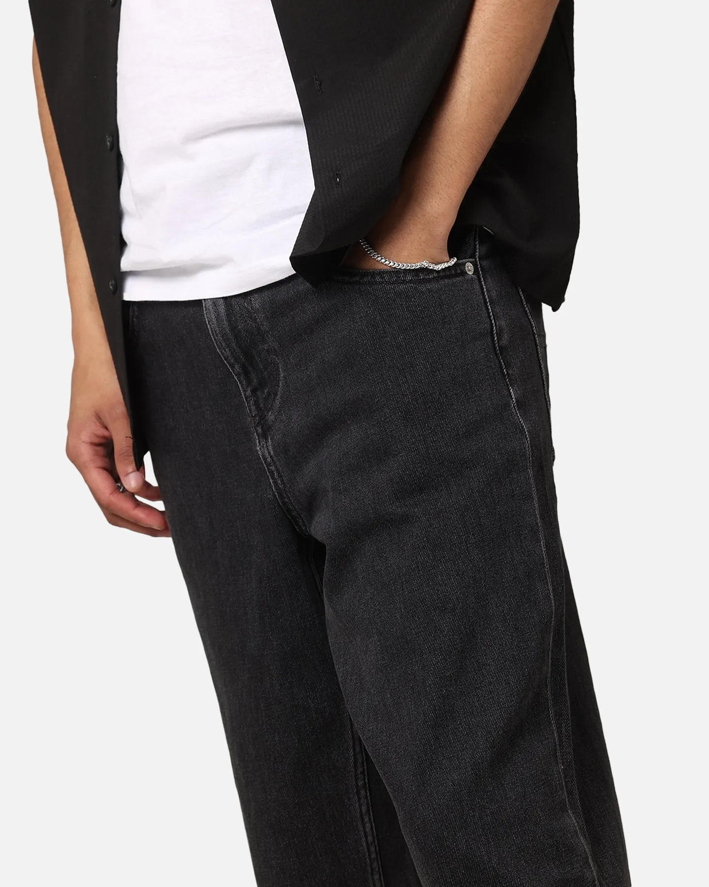 Tommy Jeans Aiden Baggy Jean Denim Black sold by Culture Kings product image thumbnail 3