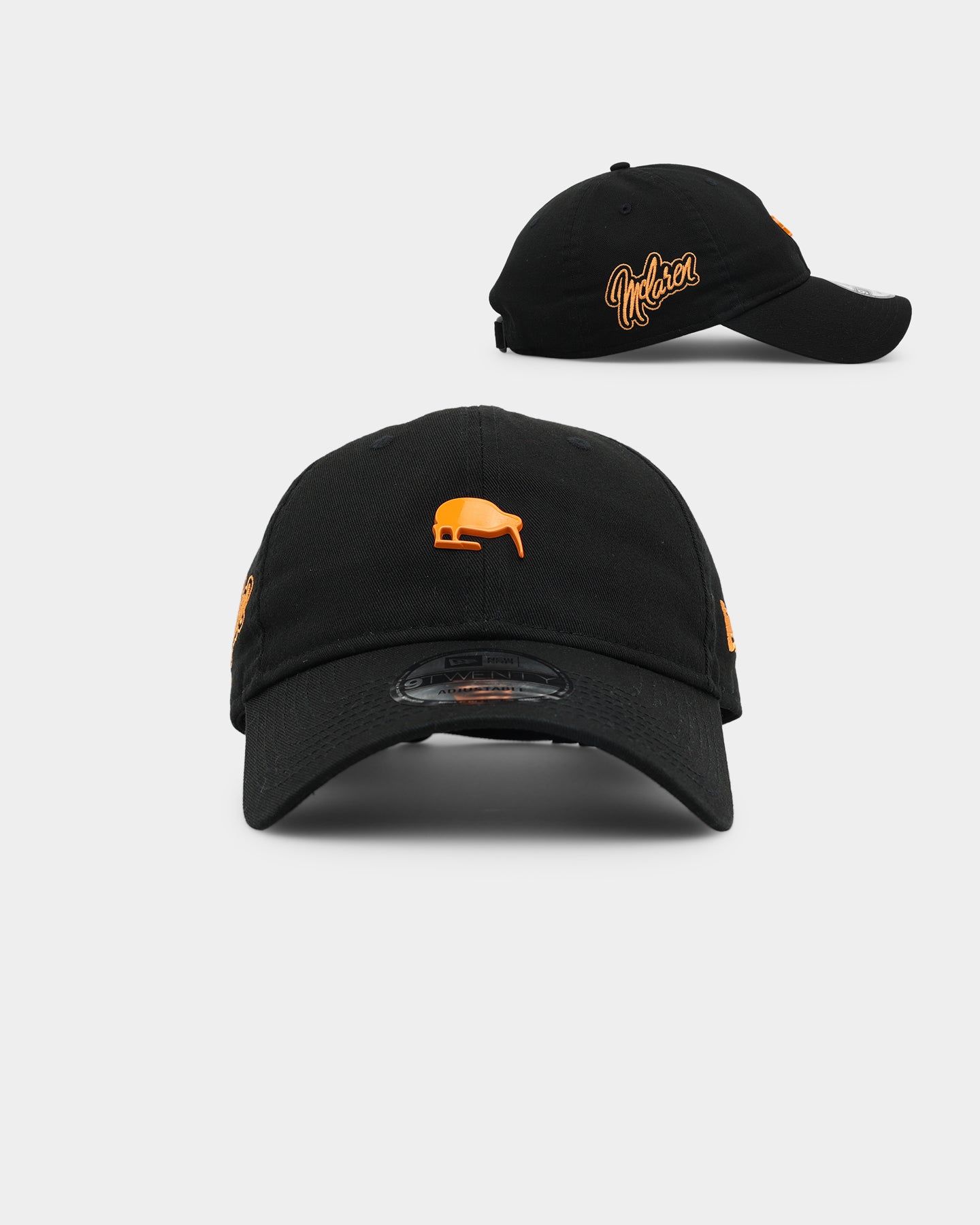 New Era McLaren Heritage Pinbadge 9TWENTY Strapback Black sold by Culture Kings