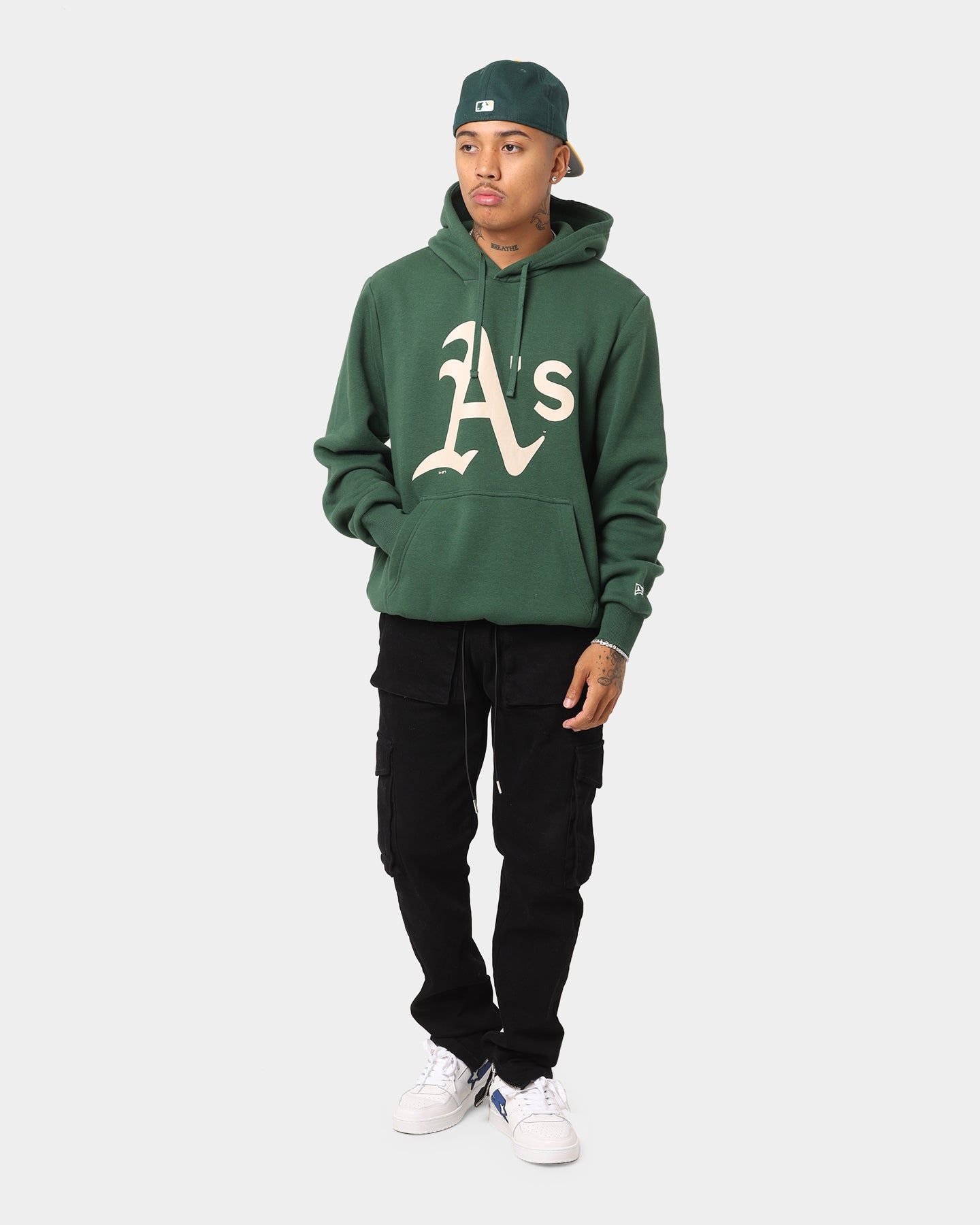 New Era Oakland Athletics Hoodie Pine Green sold by Culture Kings product image thumbnail 2