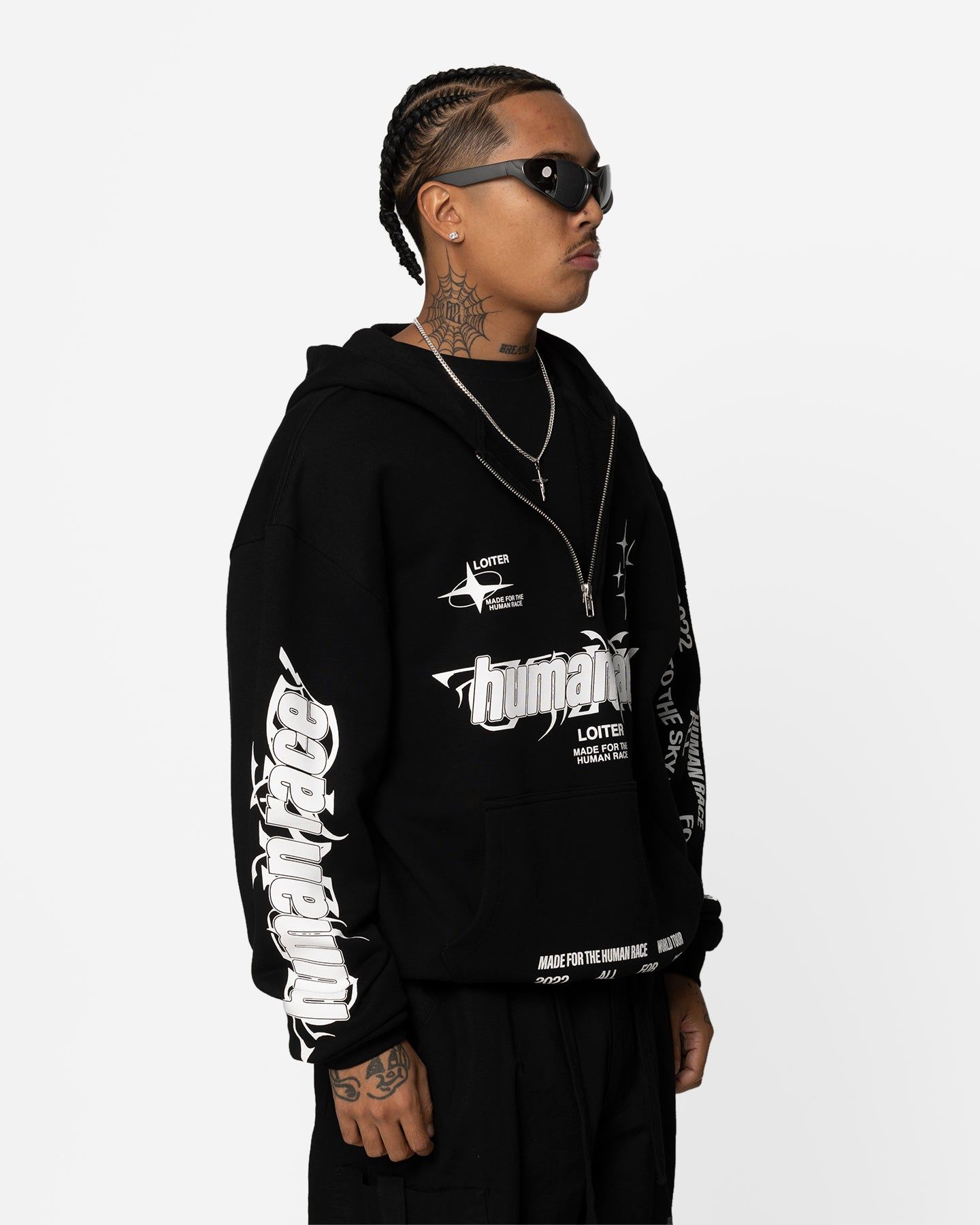 Loiter Rave Zip Hoodie Black sold by Culture Kings product image thumbnail 8