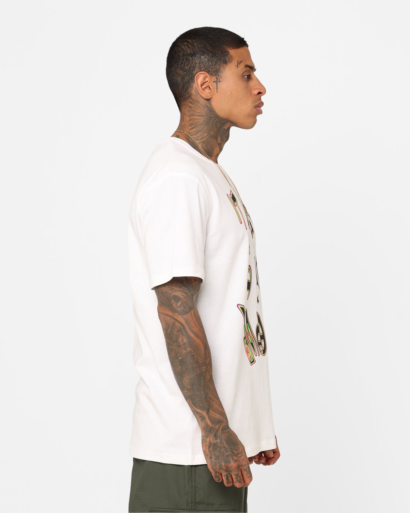 Champion X Pelvis Script T-Shirt White sold by Culture Kings product image thumbnail 5