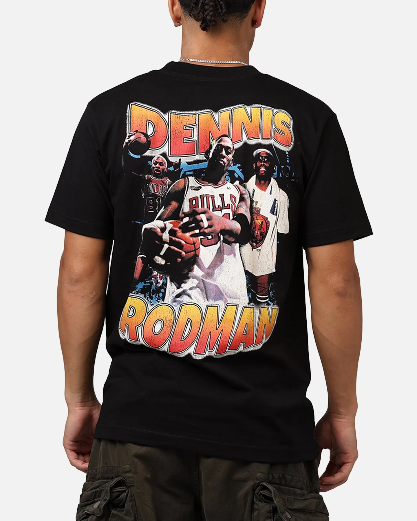 Mitchell & Ness Chicago Bulls Dennis Rodman Big Head T-Shirt Black sold by Culture Kings product image thumbnail 2