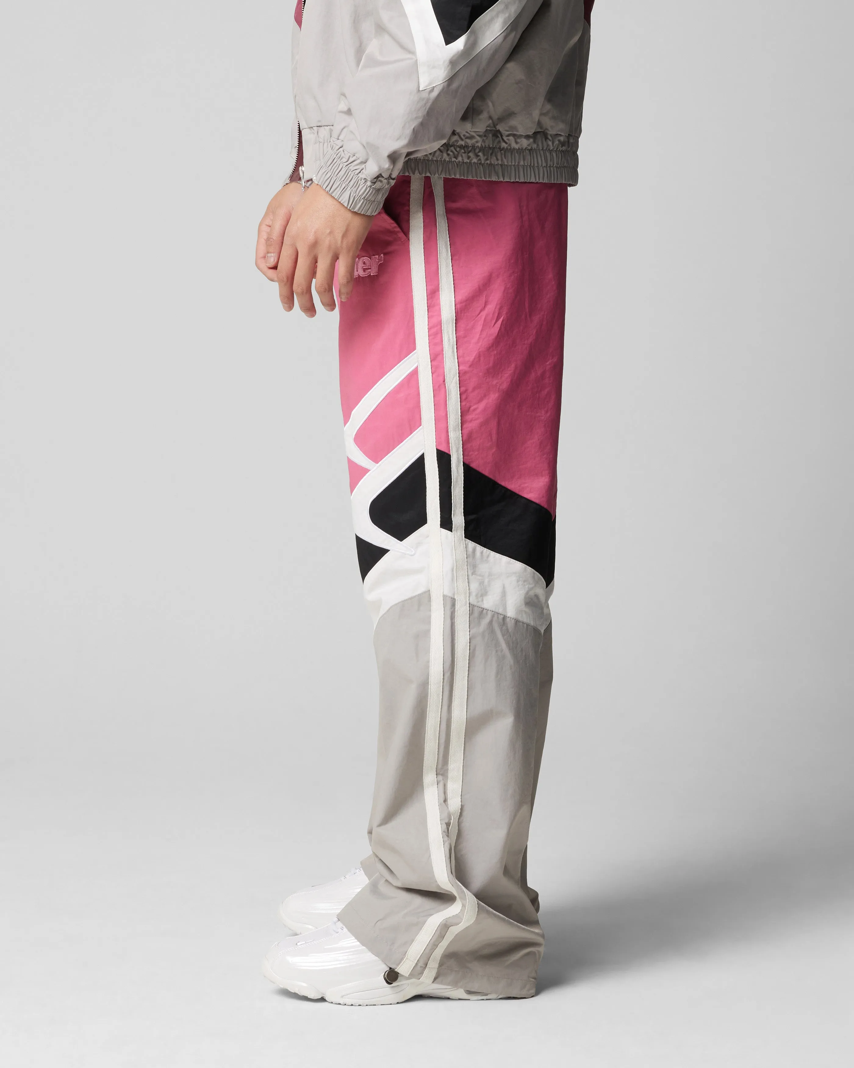 Loiter Hybrid Trackpants Pink/Grey sold by Culture Kings product image thumbnail 5