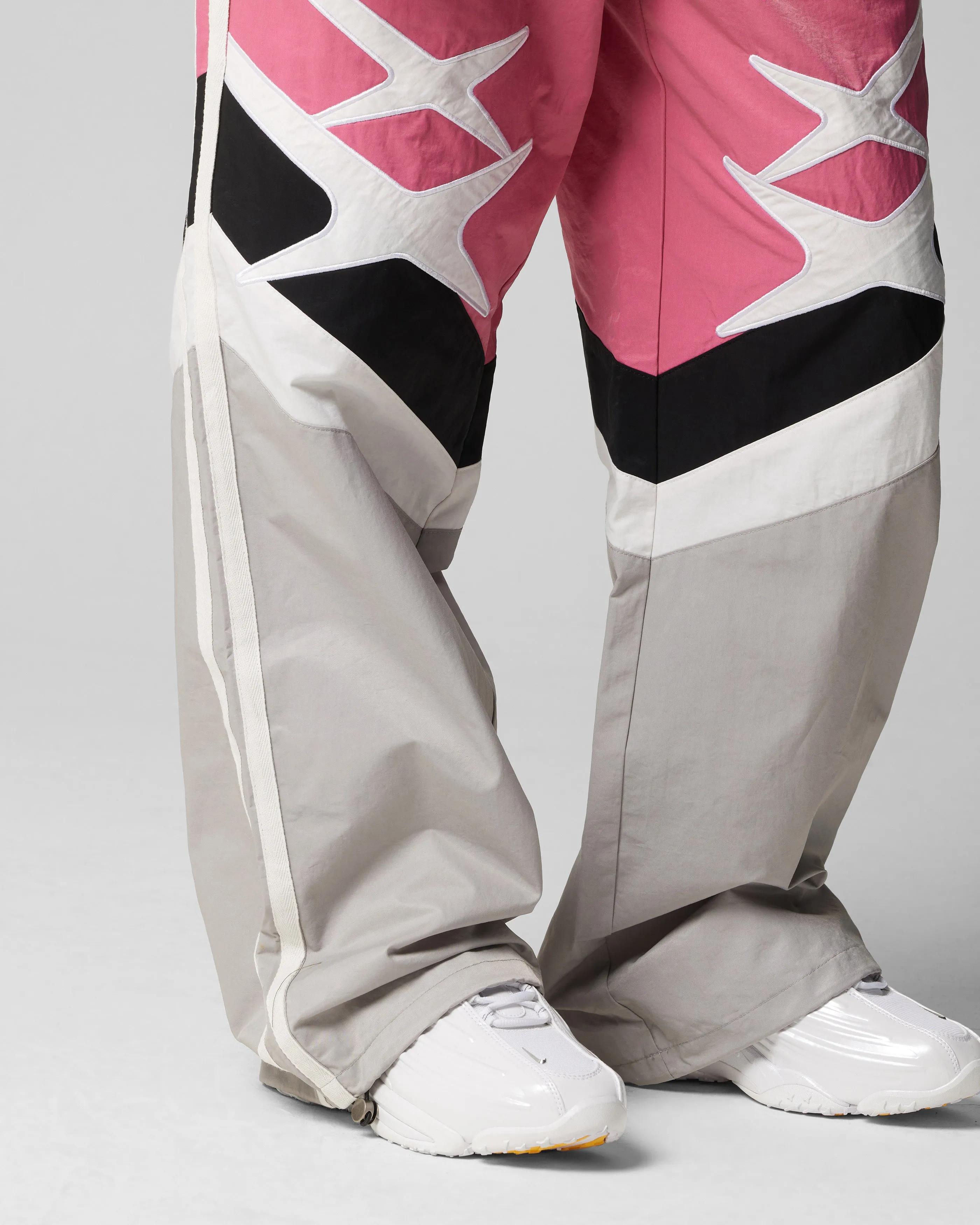 Loiter Hybrid Trackpants Pink/Grey sold by Culture Kings product image thumbnail 3