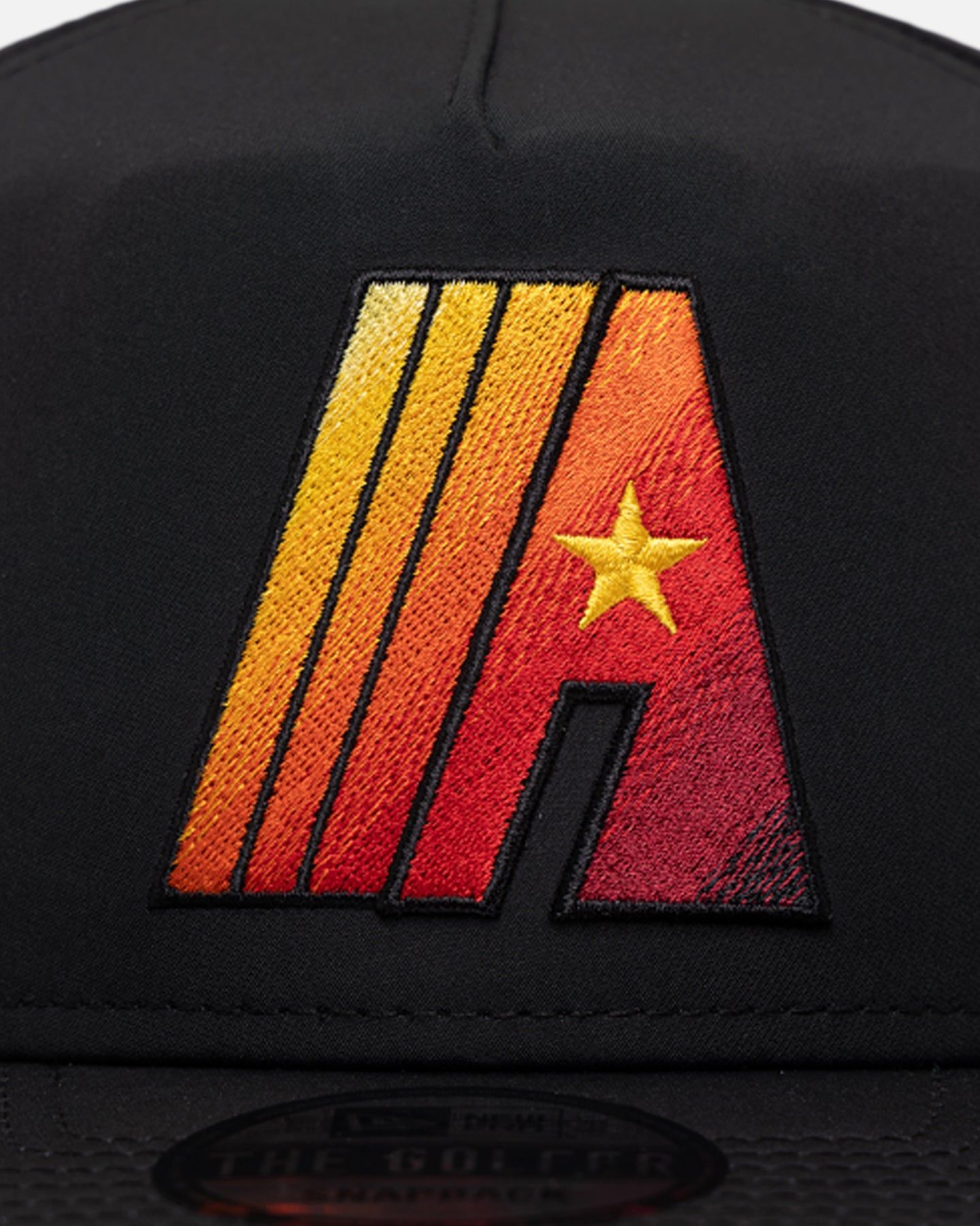 New Era Houston Astros Golfer Pre-Curved Snapback Black/OTC sold by Culture Kings product image thumbnail 5