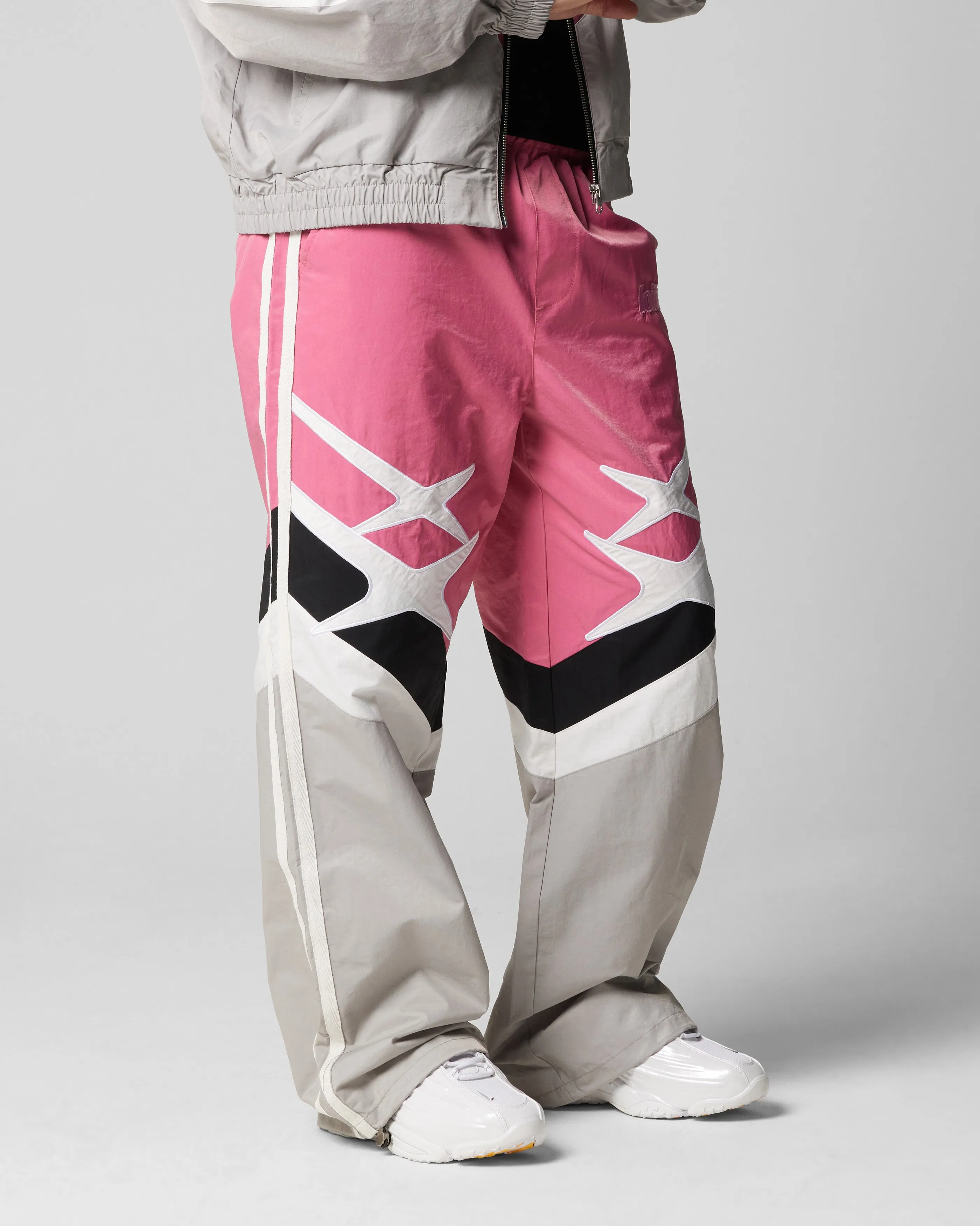 Loiter Hybrid Trackpants Pink/Grey sold by Culture Kings product image thumbnail 5