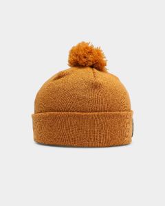 New Era New York Yankees Pom Knit Beanie Wheat sold by Culture Kings