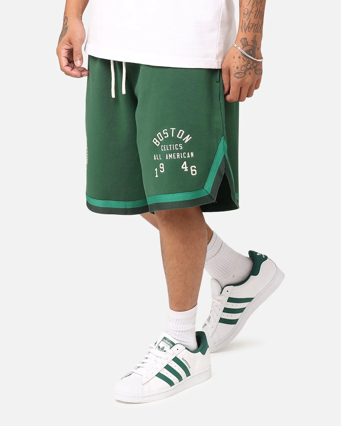Mitchell & Ness Boston Celtics All American Shorts Faded Dark Green sold by Culture Kings product image thumbnail 4