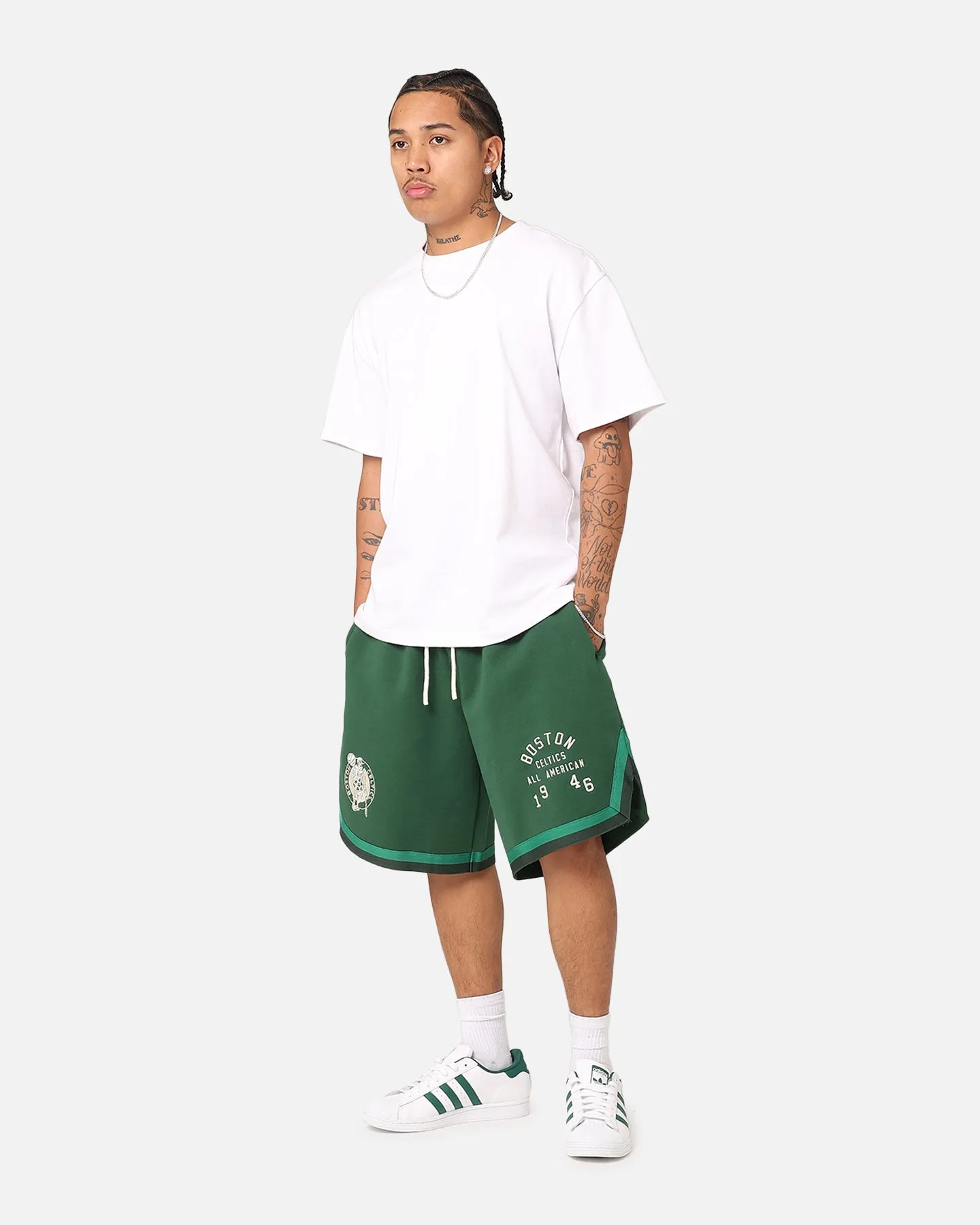 Mitchell & Ness Boston Celtics All American Shorts Faded Dark Green sold by Culture Kings product image thumbnail 2