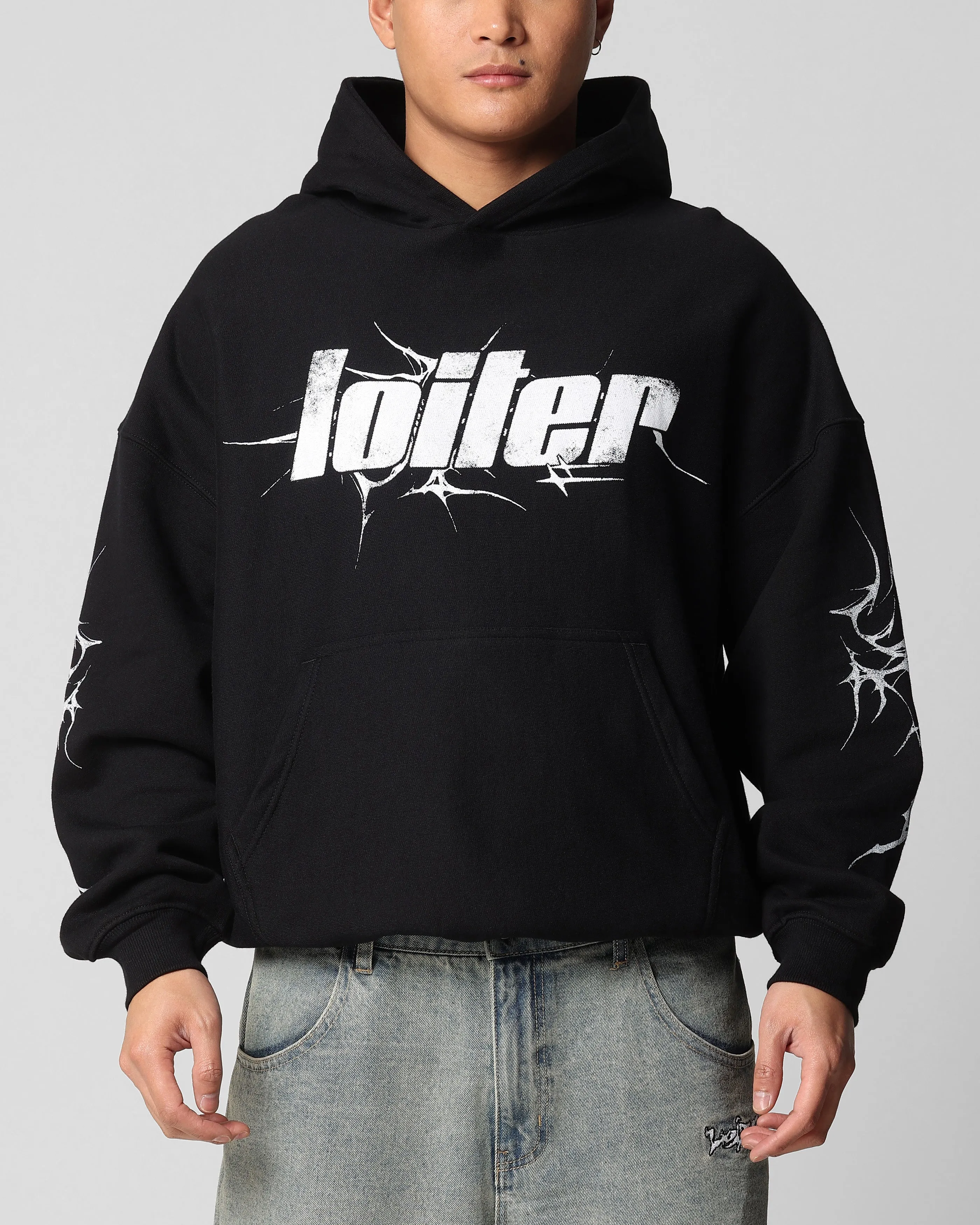 Loiter Neo Hoodie Black sold by Culture Kings