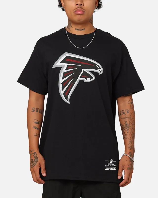 Majestic Athletic Atlanta Falcons Team Crest T-Shirt Black sold by Culture Kings