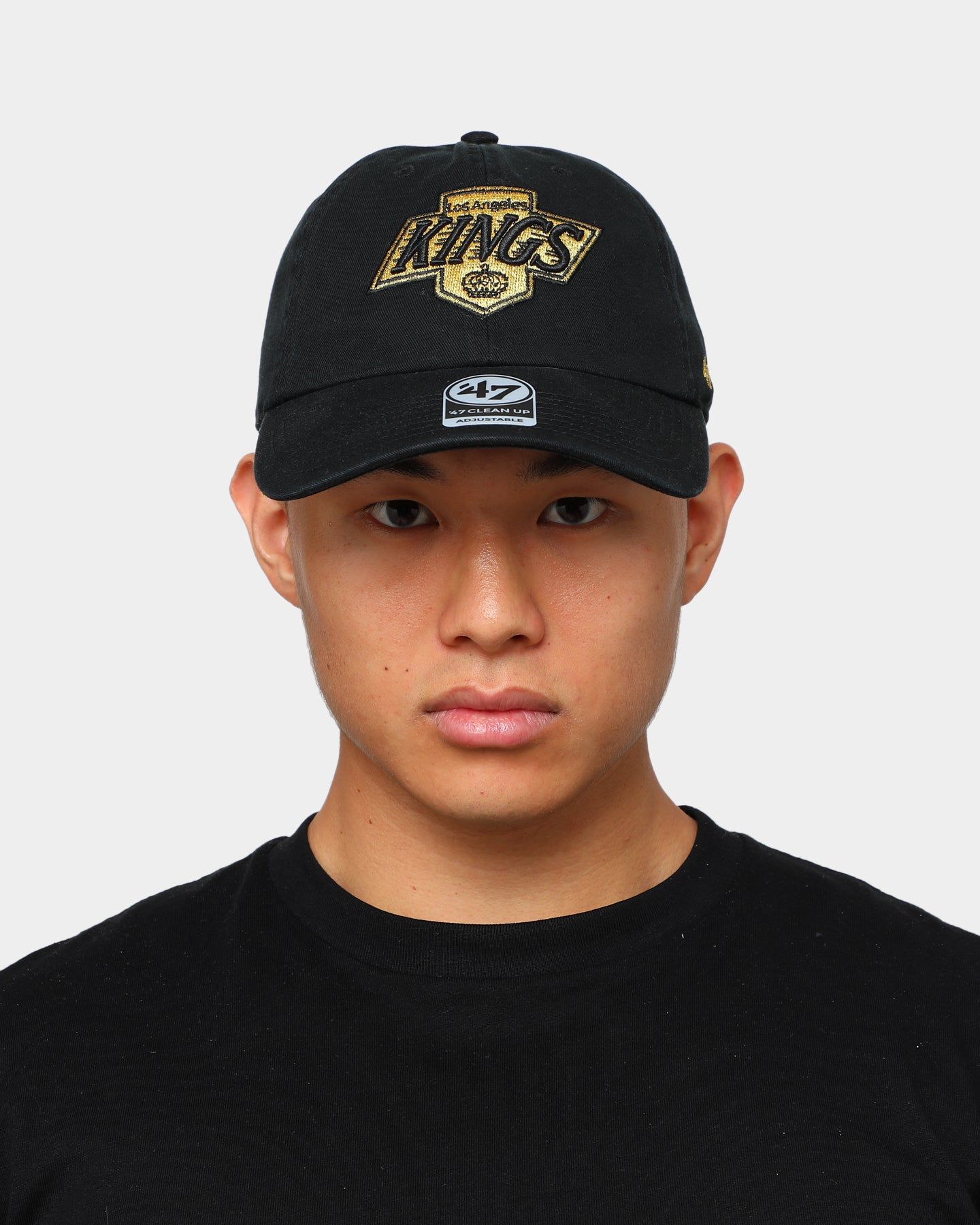 47 Brand Los Angeles Kings Clean Up Strapback Black/Gold sold by Culture Kings product image thumbnail 2