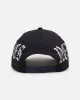 New Era New York Yankees 'Gothic Script' 9FORTY A-Frame Snapback Navy/Grey sold by Culture Kings