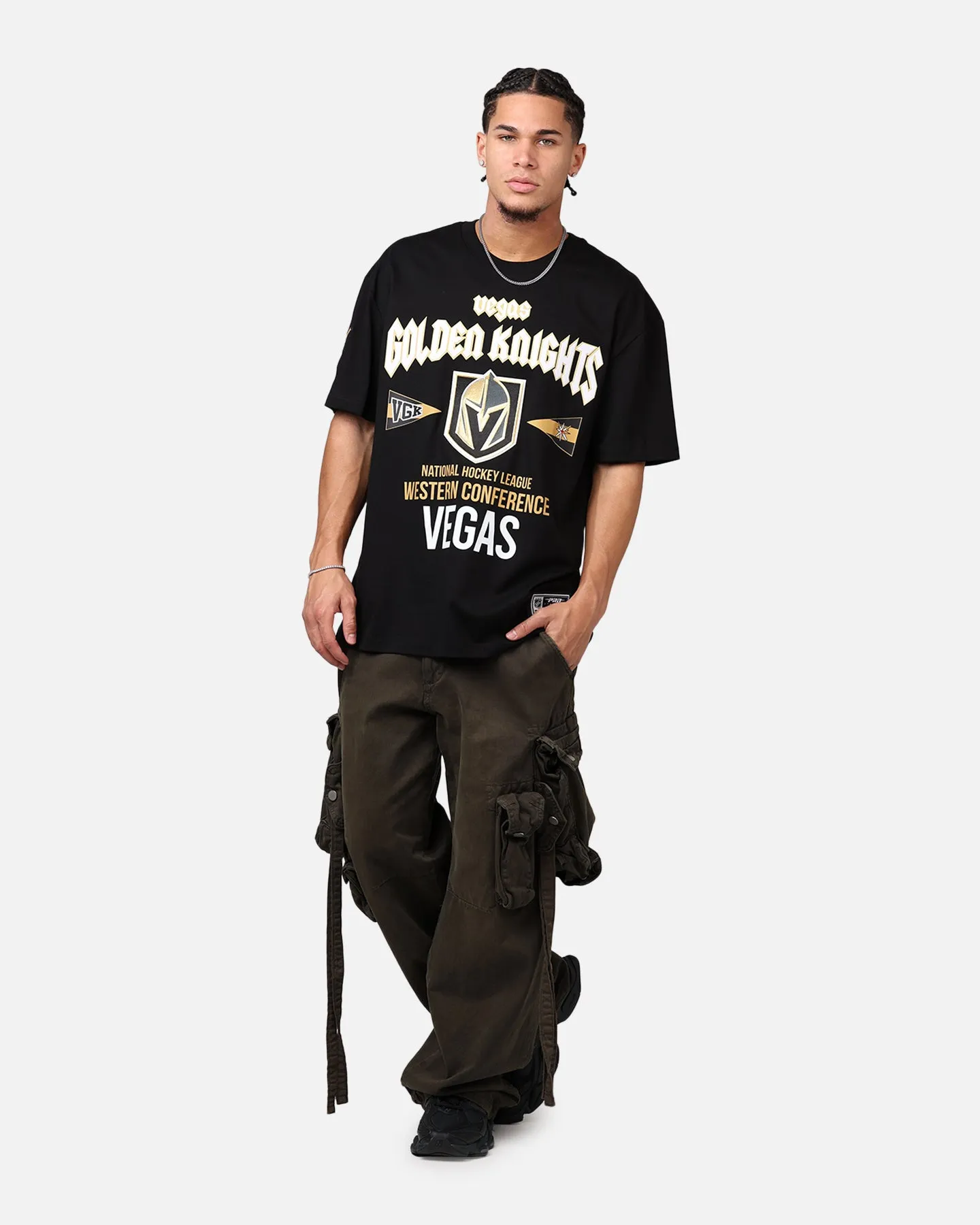 Pro Standard Vegas Golden Knights City Tour CJ Drop T-Shirt Black sold by Culture Kings product image thumbnail 3