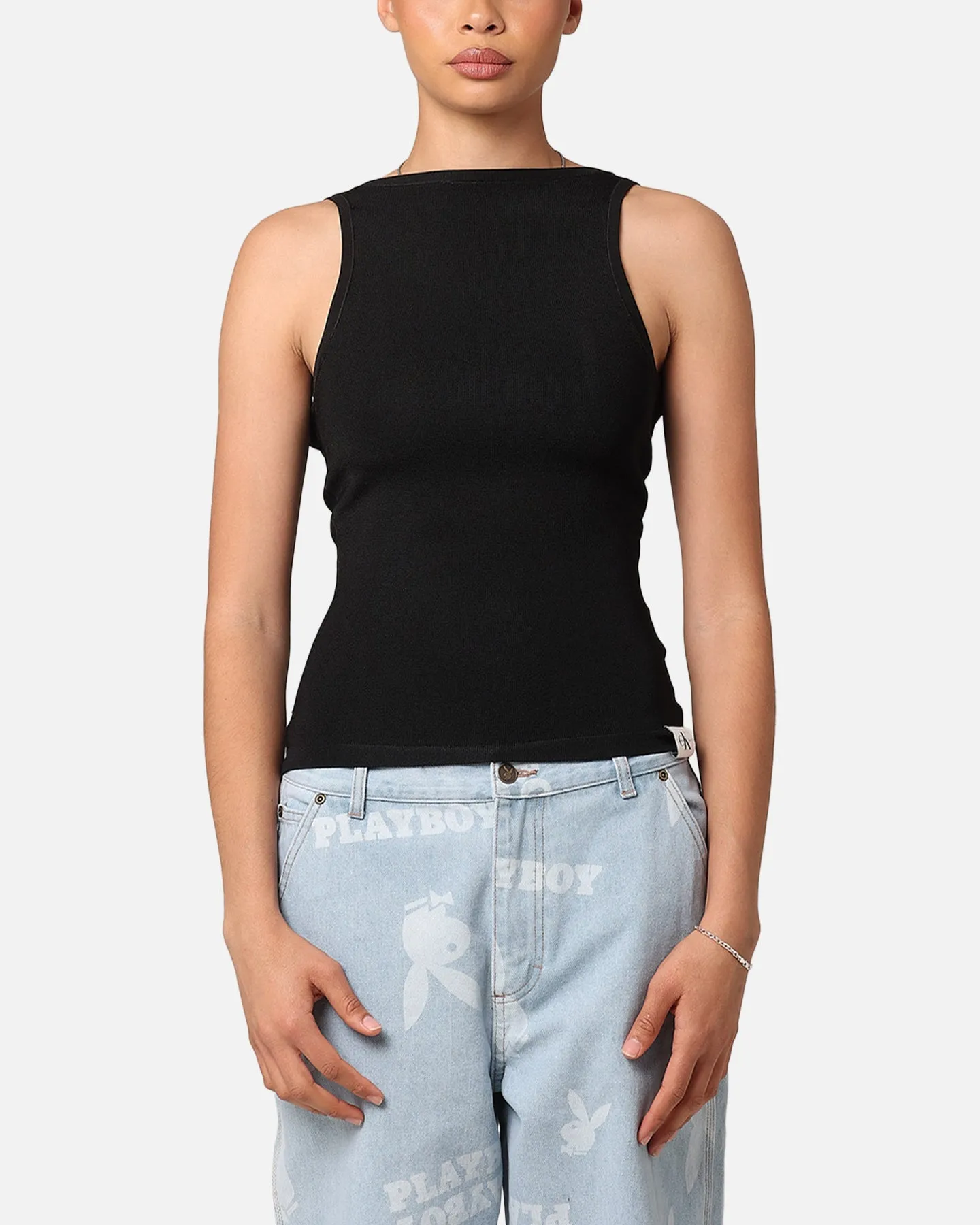 Calvin Klein Women's Archive Sweater Tank Black sold by Culture Kings