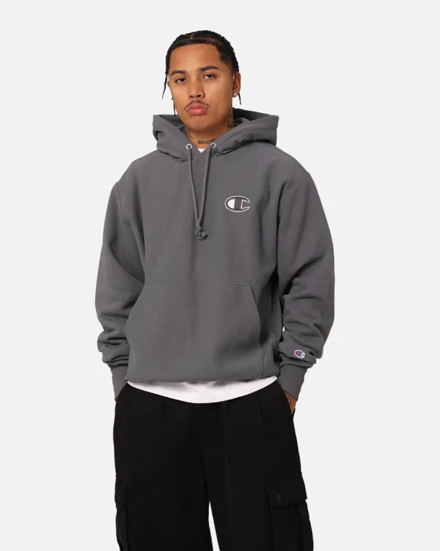 Champion Reverse Weave Big C Hoodie Medium Gray sold by Culture Kings