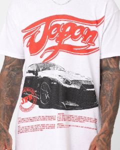 Goat Crew Japan Drift T-Shirt White sold by Culture Kings