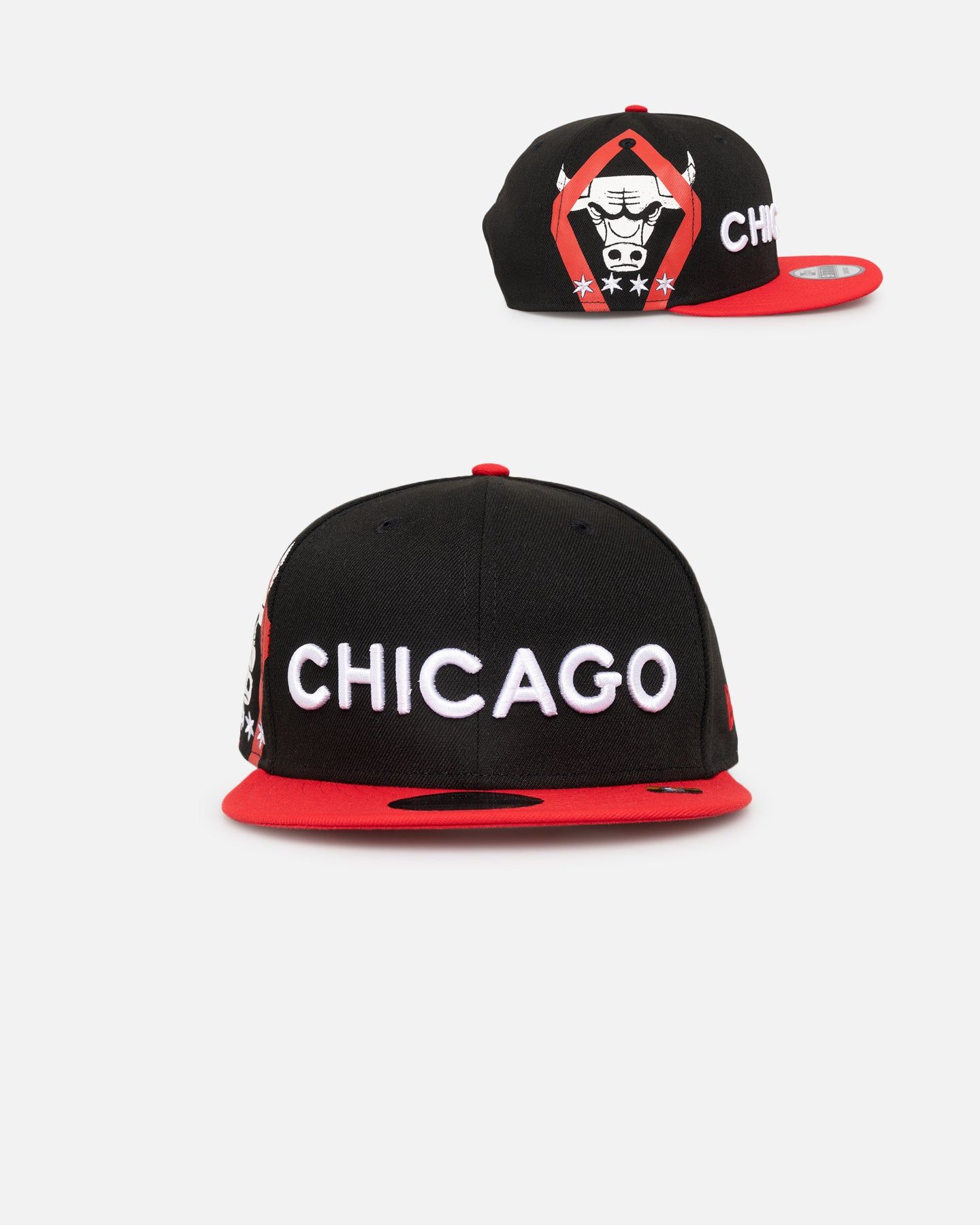 New Era Chicago Bulls NBA City Edition 9FIFTY Snapback Black sold by Culture Kings