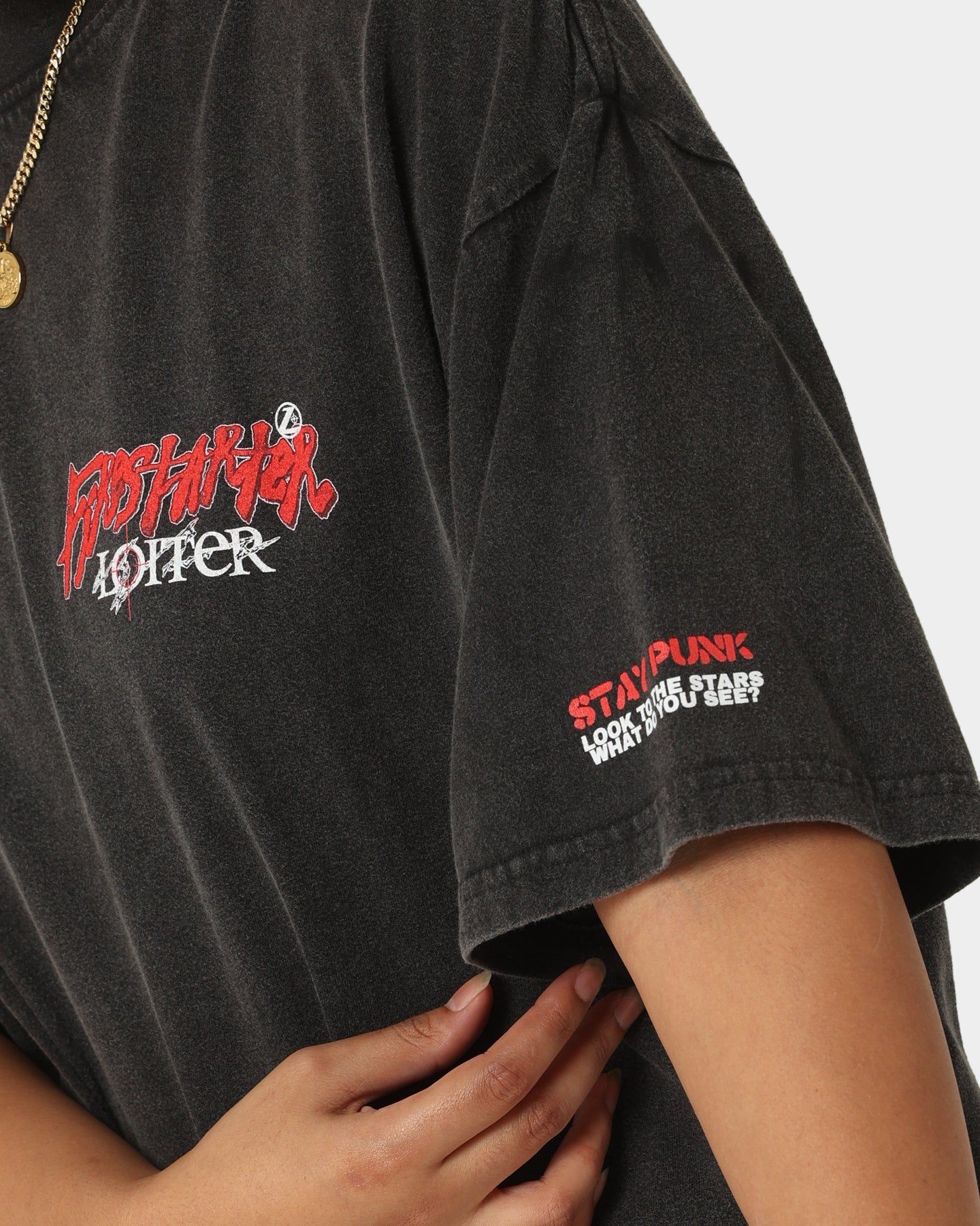 Loiter Firestarter Vintage T-Shirt Vintage Black sold by Culture Kings product image thumbnail 9