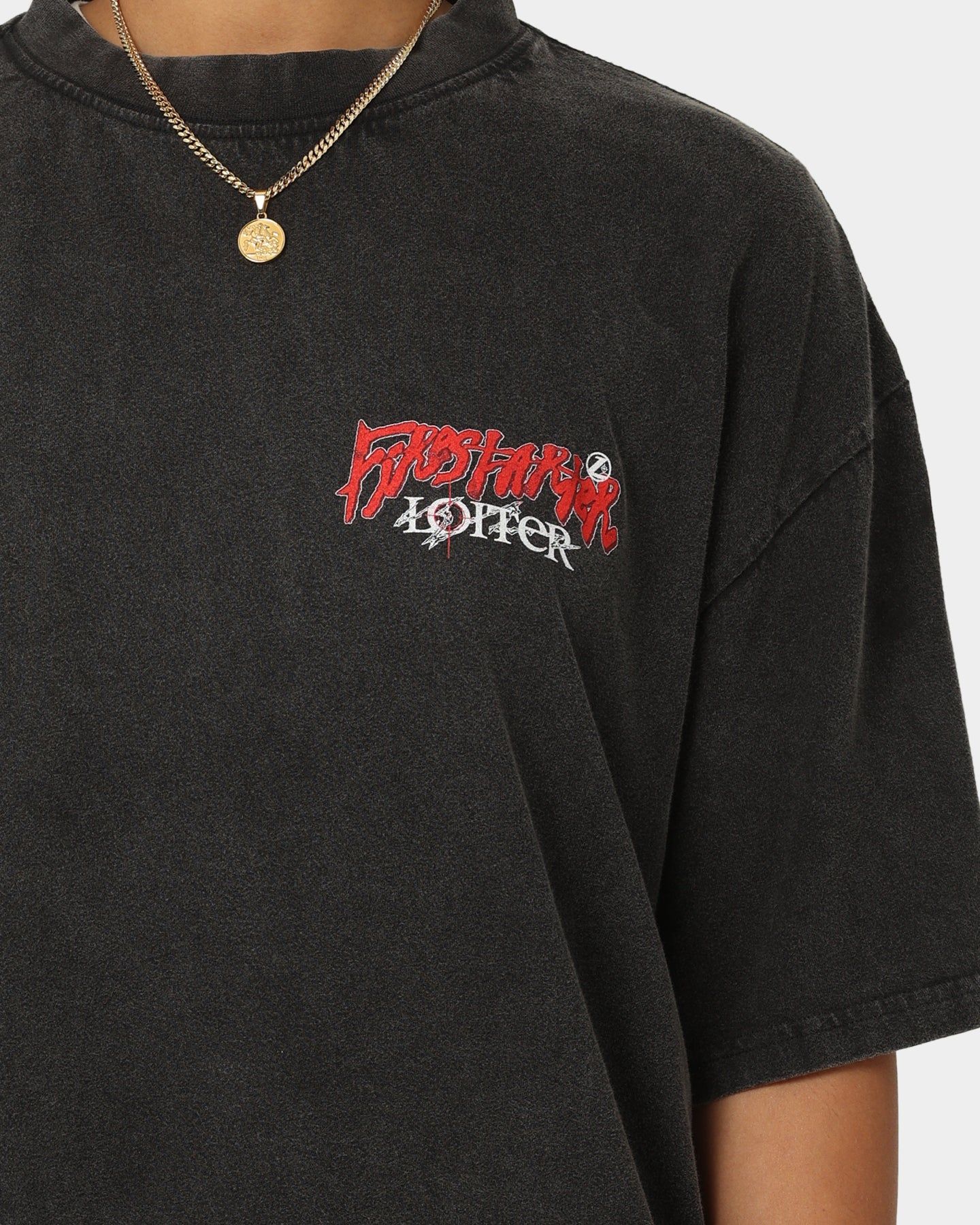 Loiter Firestarter Vintage T-Shirt Vintage Black sold by Culture Kings product image thumbnail 4