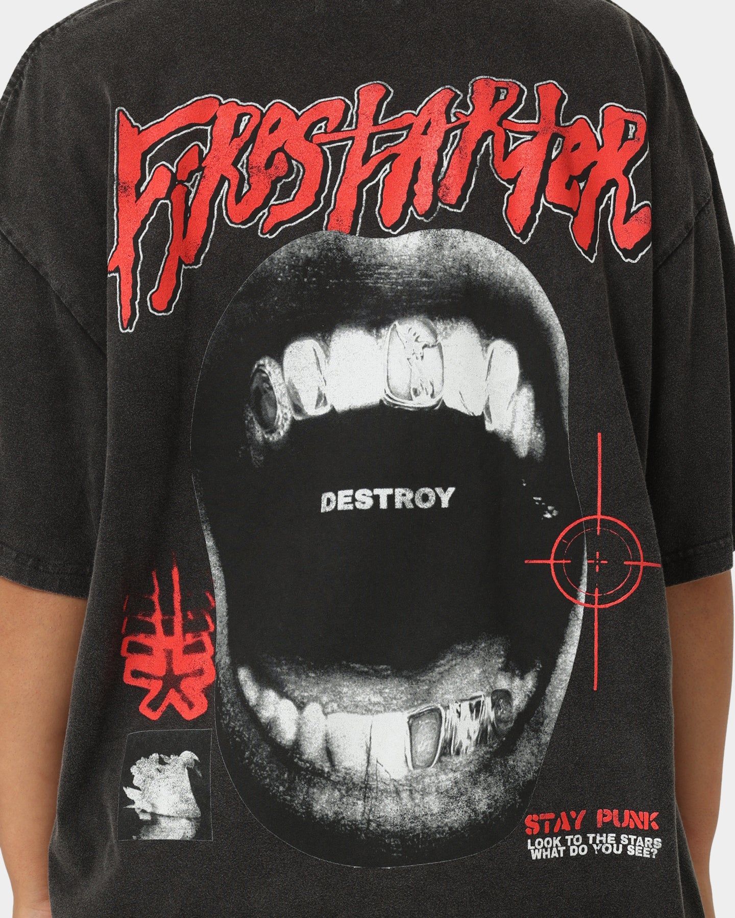 Loiter Firestarter Vintage T-Shirt Vintage Black sold by Culture Kings product image thumbnail 5
