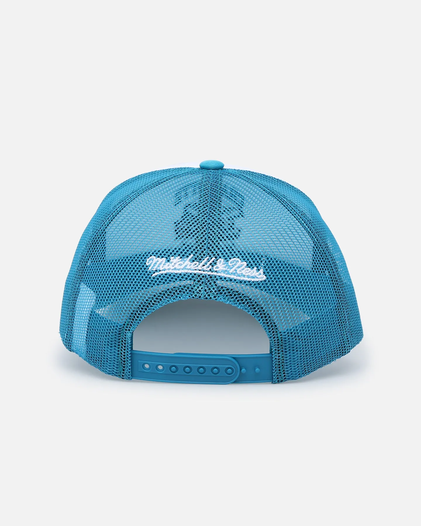 Mitchell & Ness Charlotte Hornets Logo Foam Trucker Snapback Teal/White sold by Culture Kings product image thumbnail 2