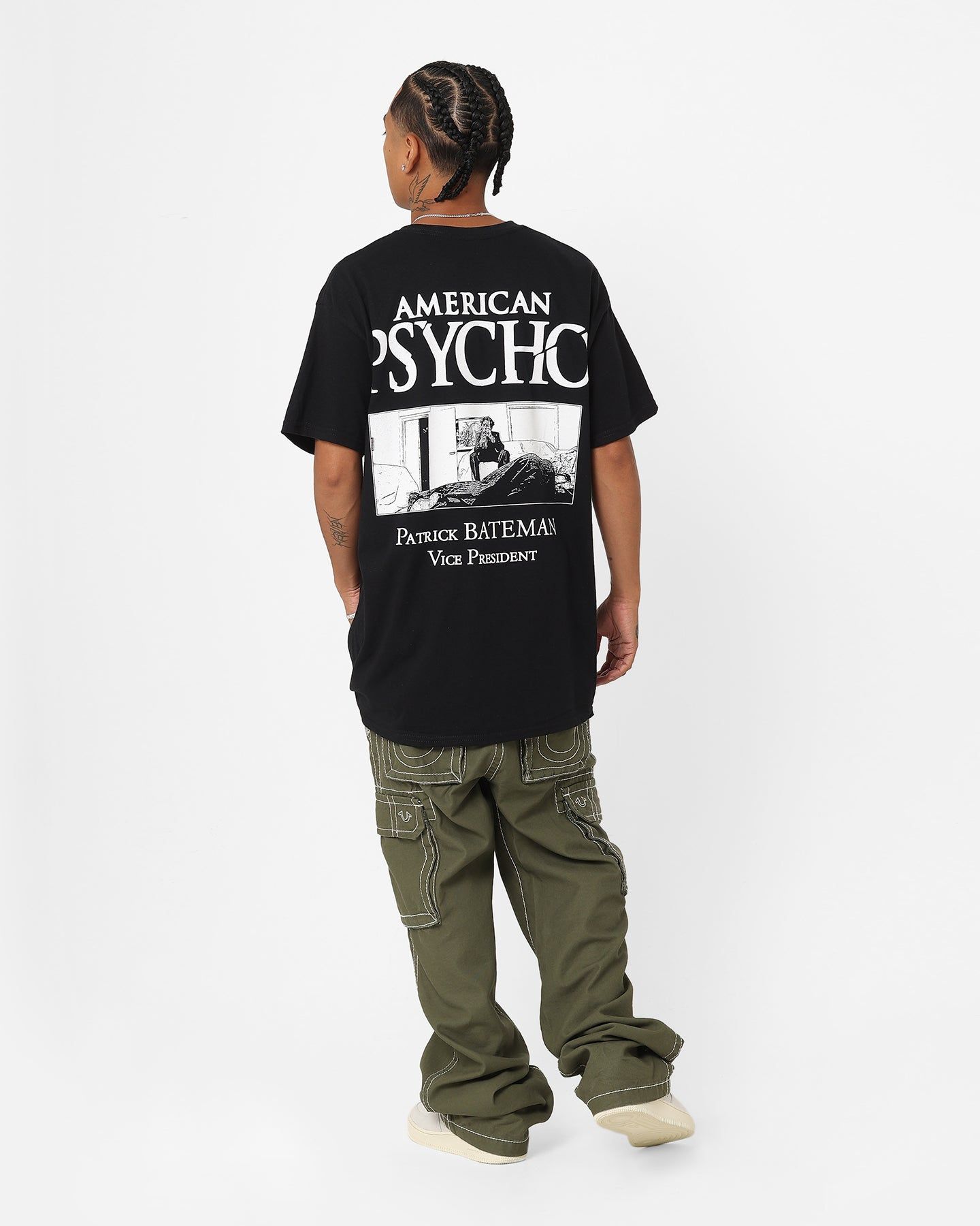 Rats Get Fat X American Psycho Patrick Bateman T-Shirt Black sold by Culture Kings product image thumbnail 8