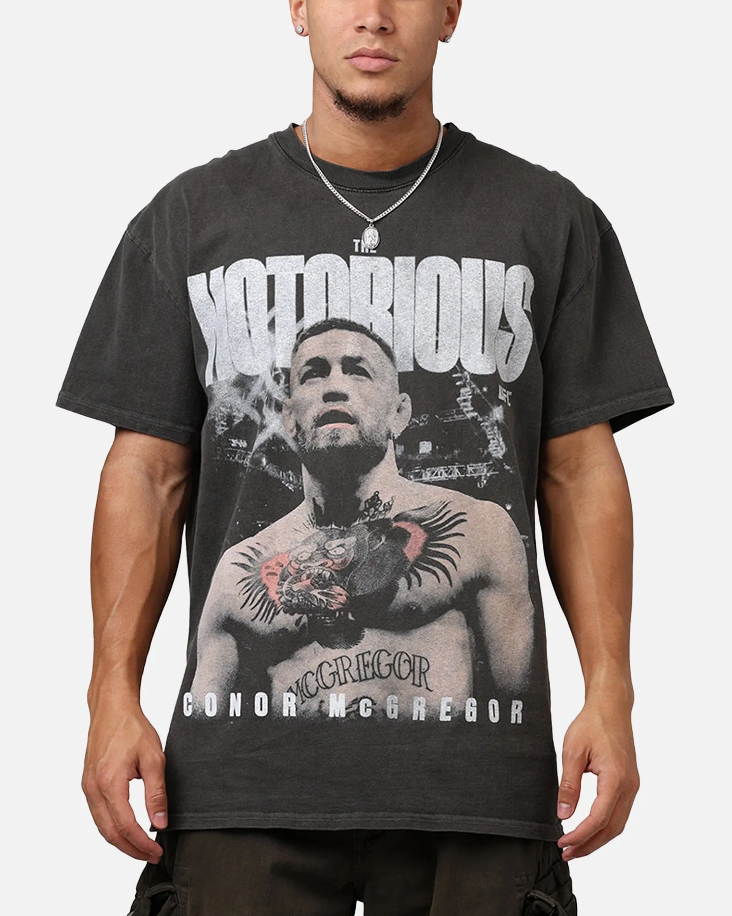UFC By Culture Kings Conor McGregor Mac Heavyweight T-Shirt Black Wash sold by Culture Kings
