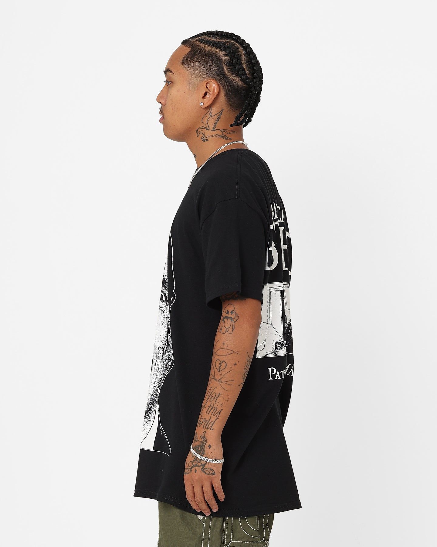 Rats Get Fat X American Psycho Patrick Bateman T-Shirt Black sold by Culture Kings product image thumbnail 7