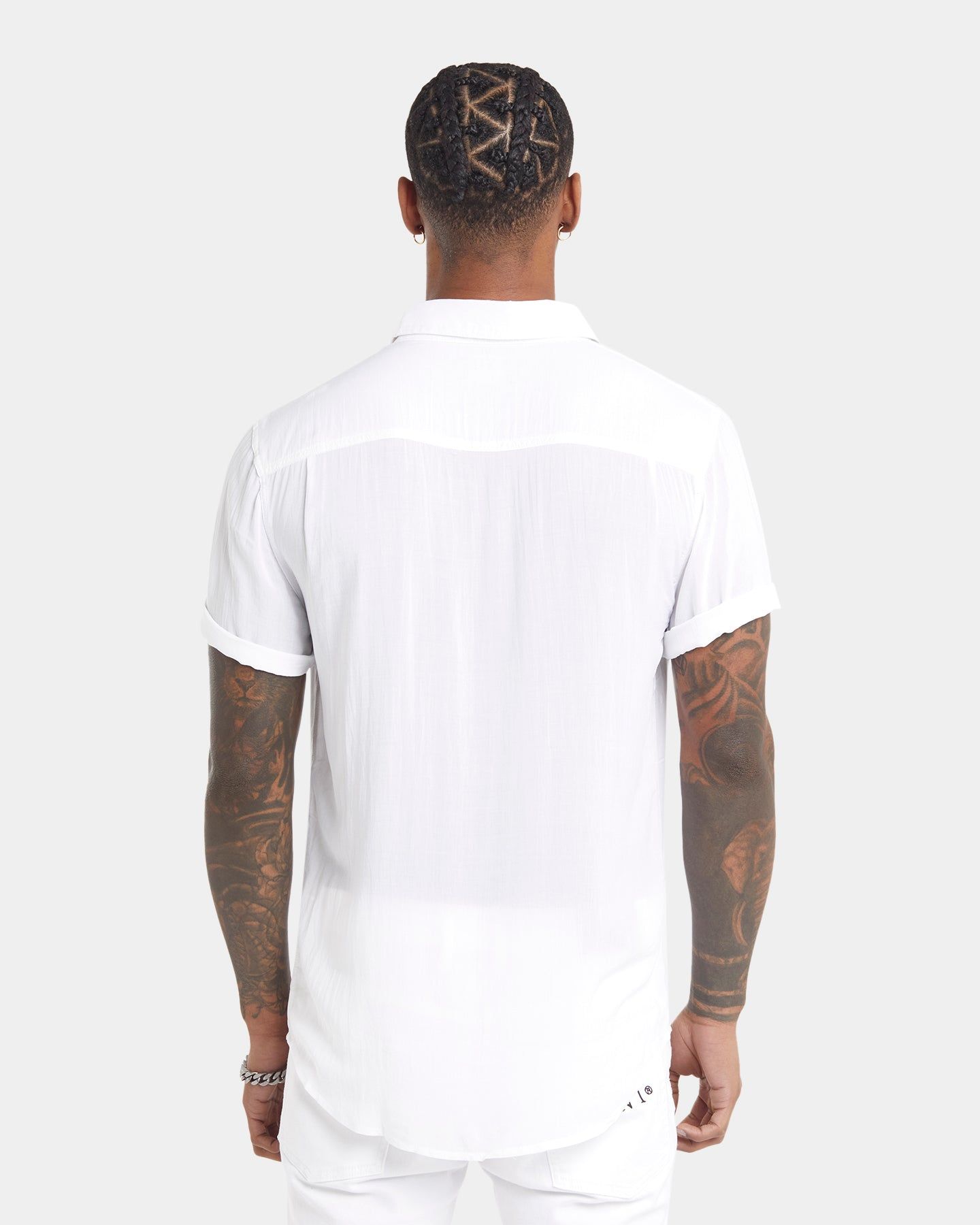 XXIII Dubrovnik Short Sleeve Button Up Shirt White sold by Culture Kings product image thumbnail 5