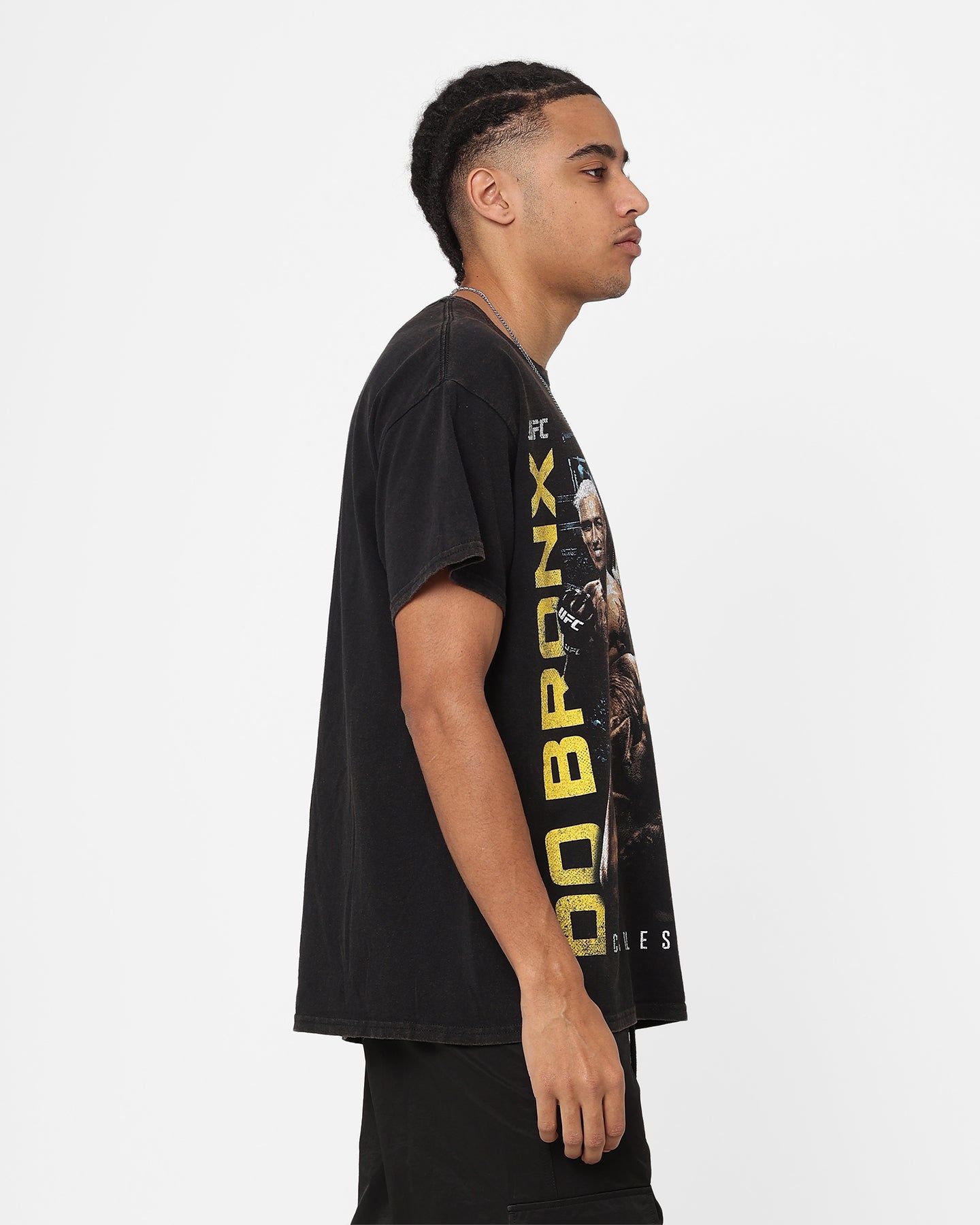 Goat Crew X UFC Charles 'Do Bronx' Oliveira Vintage T-Shirt Black Wash sold by Culture Kings product image thumbnail 5