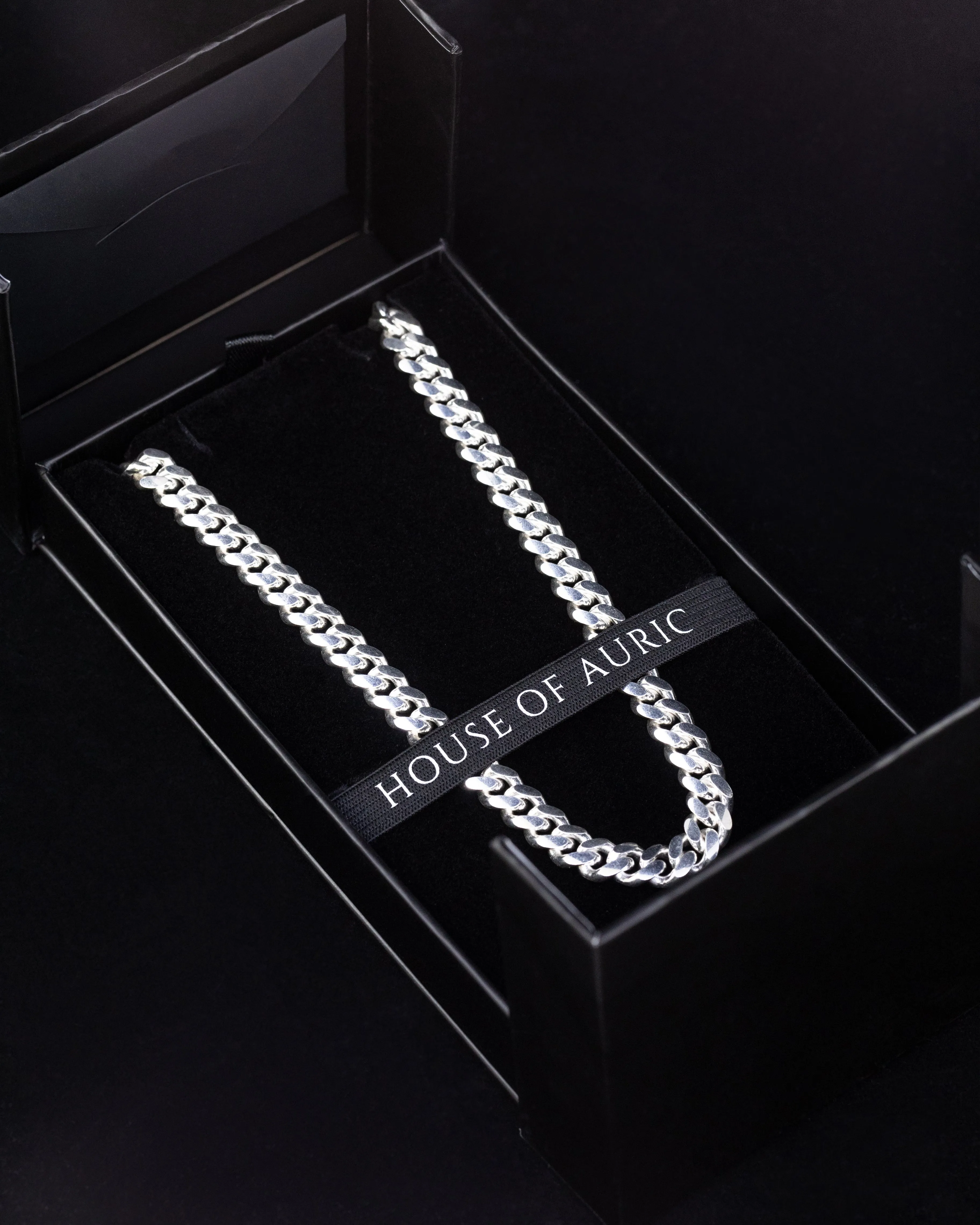 House Of Auric 10mm Cuban Link Chain Sterling Silver sold by Culture Kings product image thumbnail 4
