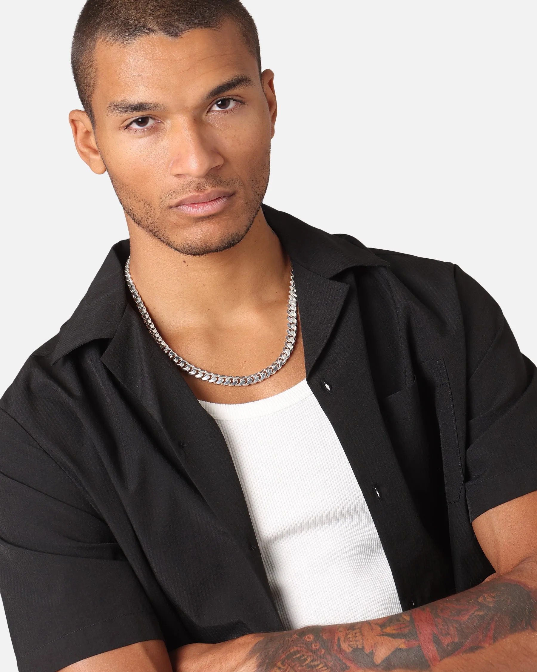 House Of Auric 10mm Cuban Link Chain Sterling Silver sold by Culture Kings product image thumbnail 3