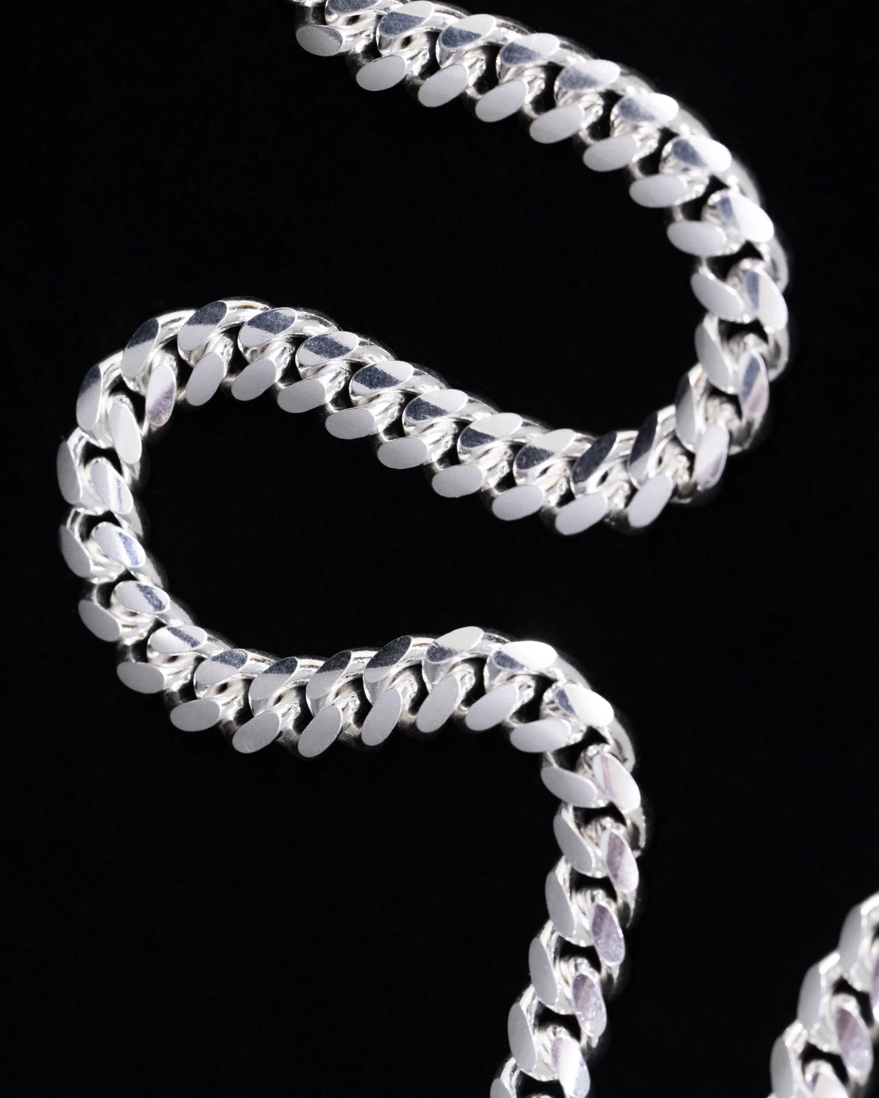 House Of Auric 10mm Cuban Link Chain Sterling Silver sold by Culture Kings product image thumbnail 5