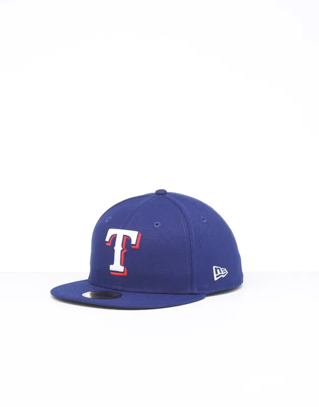 New Era Texas Rangers 59FIFTY Fitted Navy/OTC sold by Culture Kings