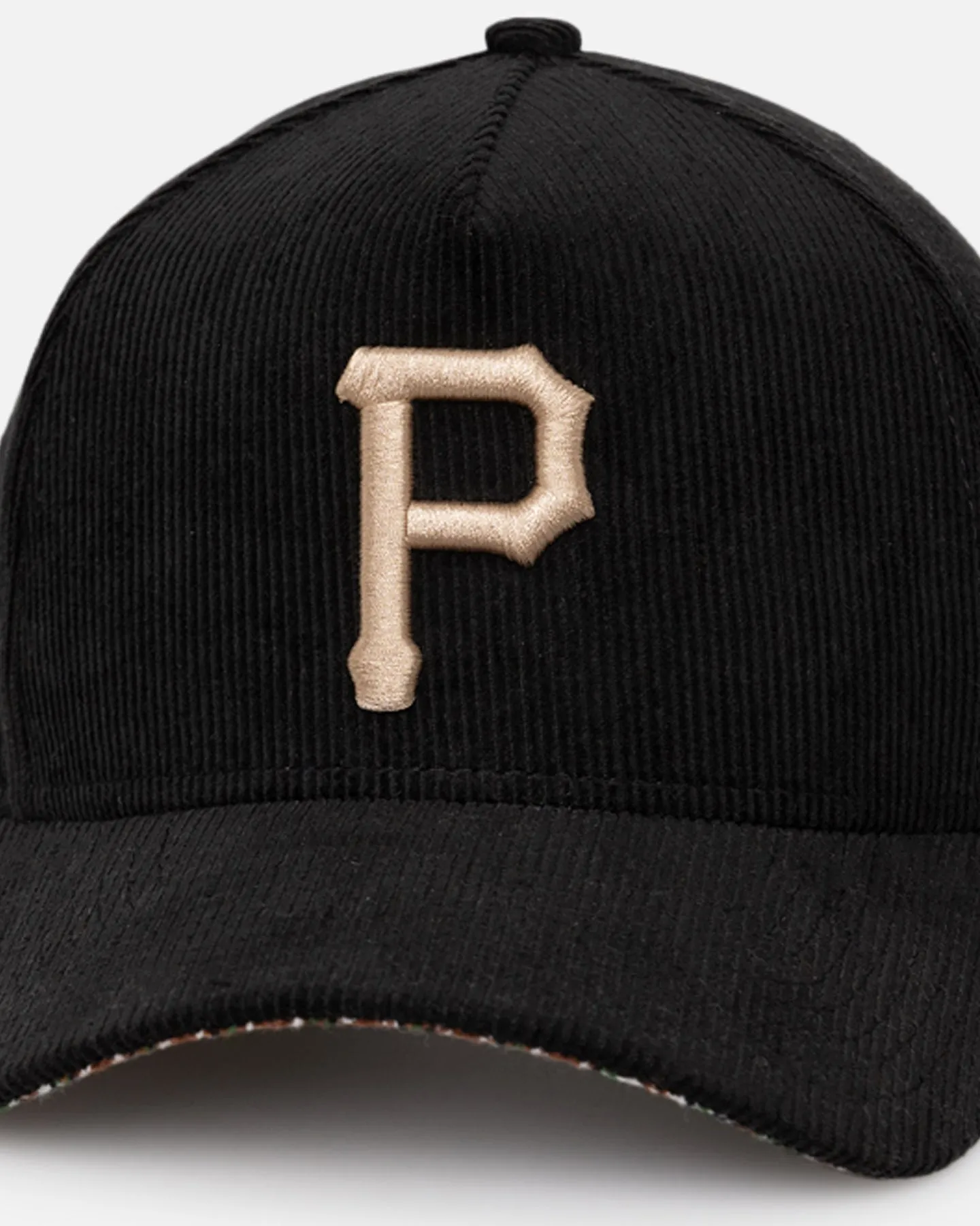 New Era Pittsburgh Pirates 'Black Cord Plaid UV' 9FORTY A-Frame Snapback Black/Plaid sold by Culture Kings product image thumbnail 2