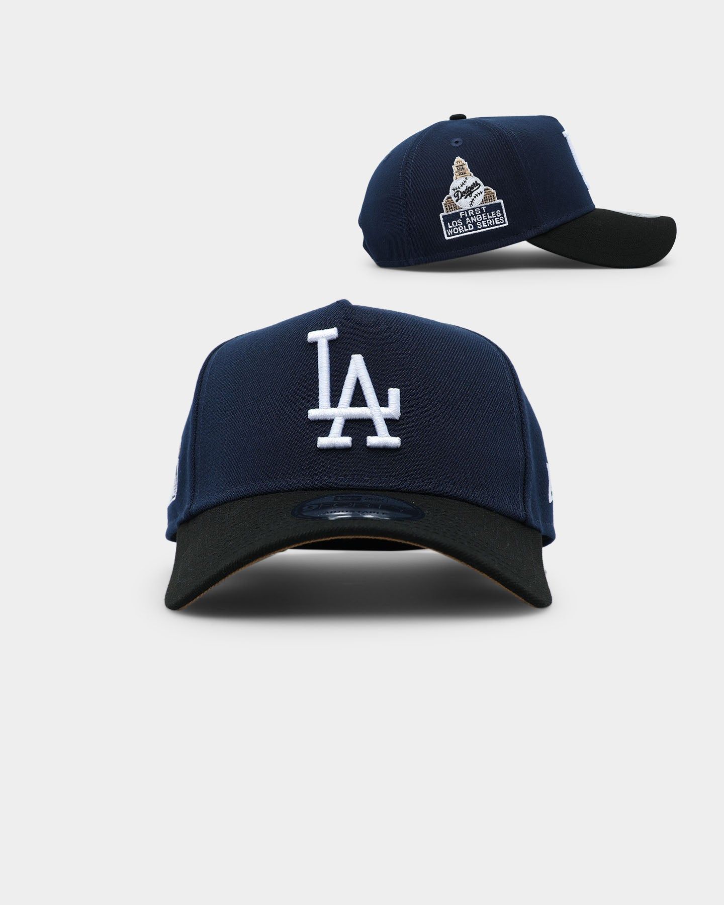 New Era Los Angeles Dodgers 9FORTY A-Frame 2-Tone Snapback Dark Blue sold by Culture Kings