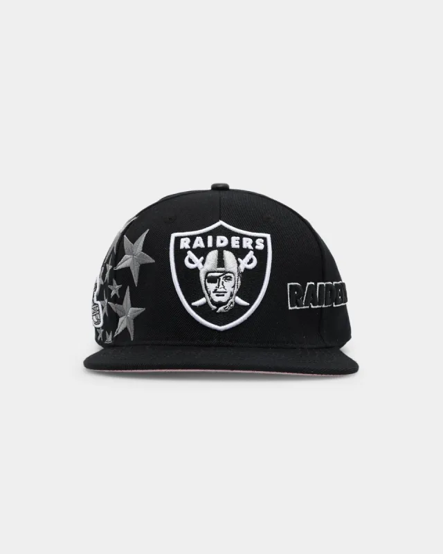 Pro Standard Las Vegas Raiders Stars Snapback Black made by Culture Kings