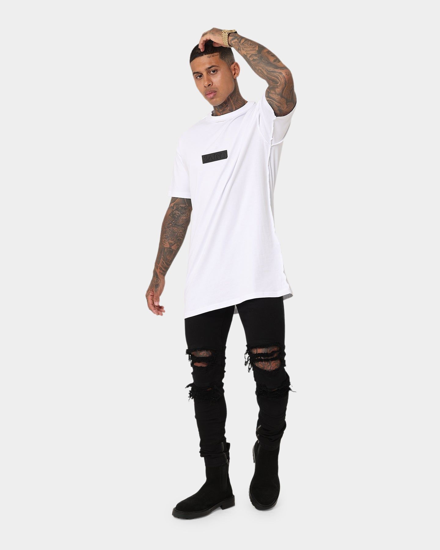 Saint Morta Meteor Lafayette T-Shirt White sold by Culture Kings product image thumbnail 3