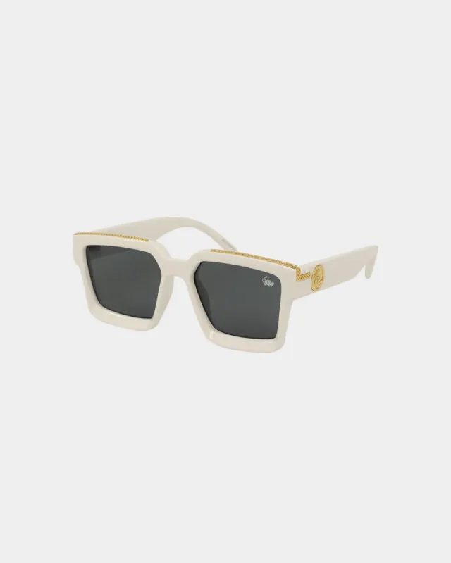 Belvoir & Co Hendrix Billion Sunglasses White sold by Culture Kings