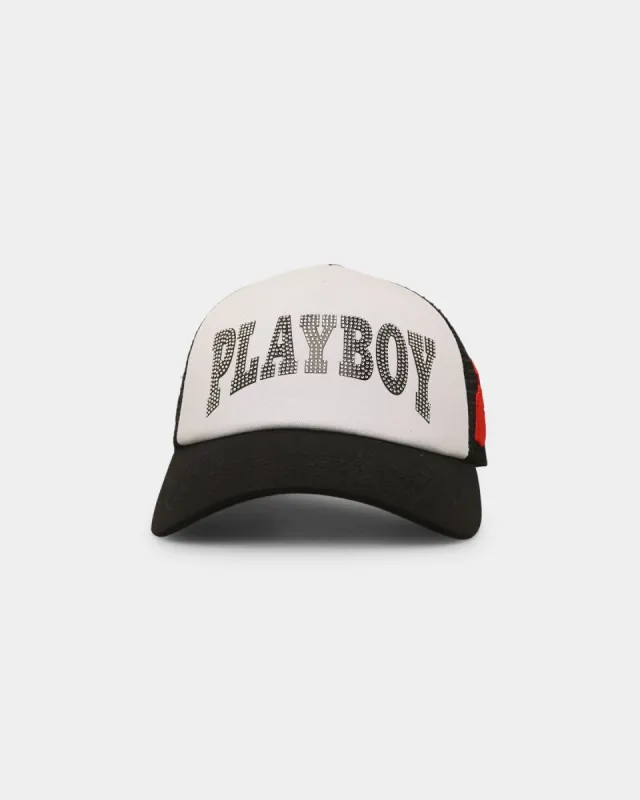 Playboy By CK Glow Up Trucker Snapback Black/White sold by Culture Kings
