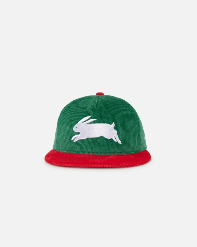 New Era South Sydney Rabbitohs 'NRL Retro Logo' Golfer Snapback OTC sold by Culture Kings